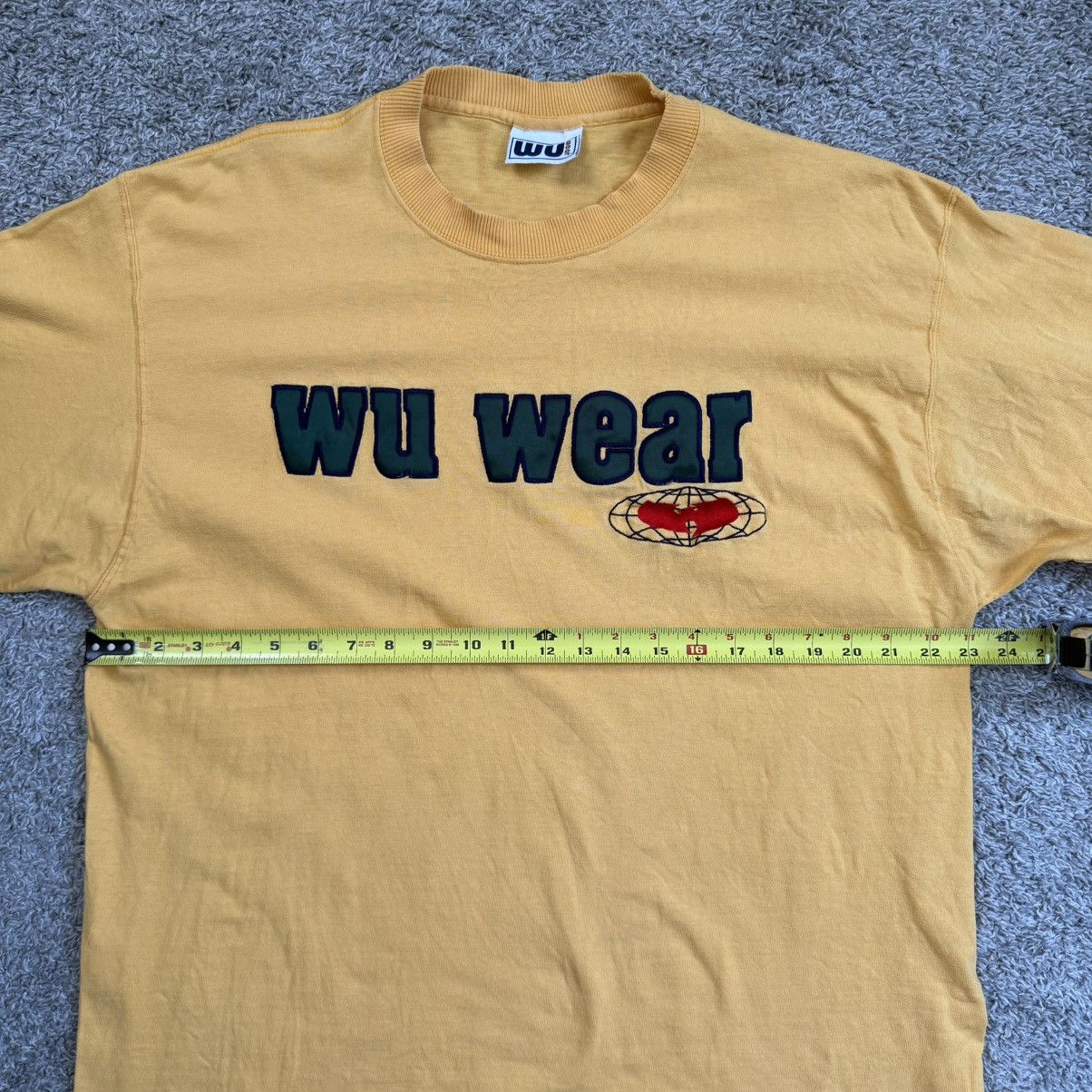 Wu-Tang Clan 🔴Wu-Wear Shirt Size XL Wu-Tang Vintage Yellow Longsleeves Size US XL / EU 56 / 4 - 8 Thumbnail