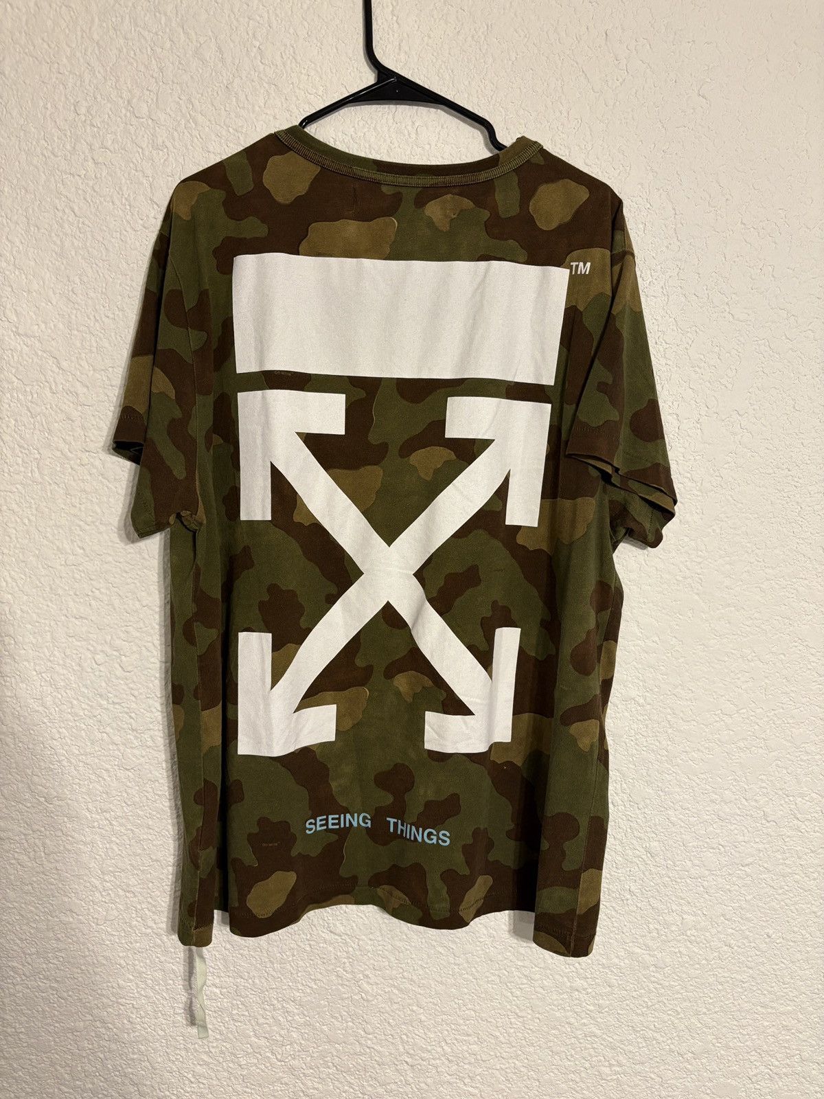 Off-White Off white Camouflage T-Shirt Size US M / EU 48-50 / 2 - 2 Thumbnail