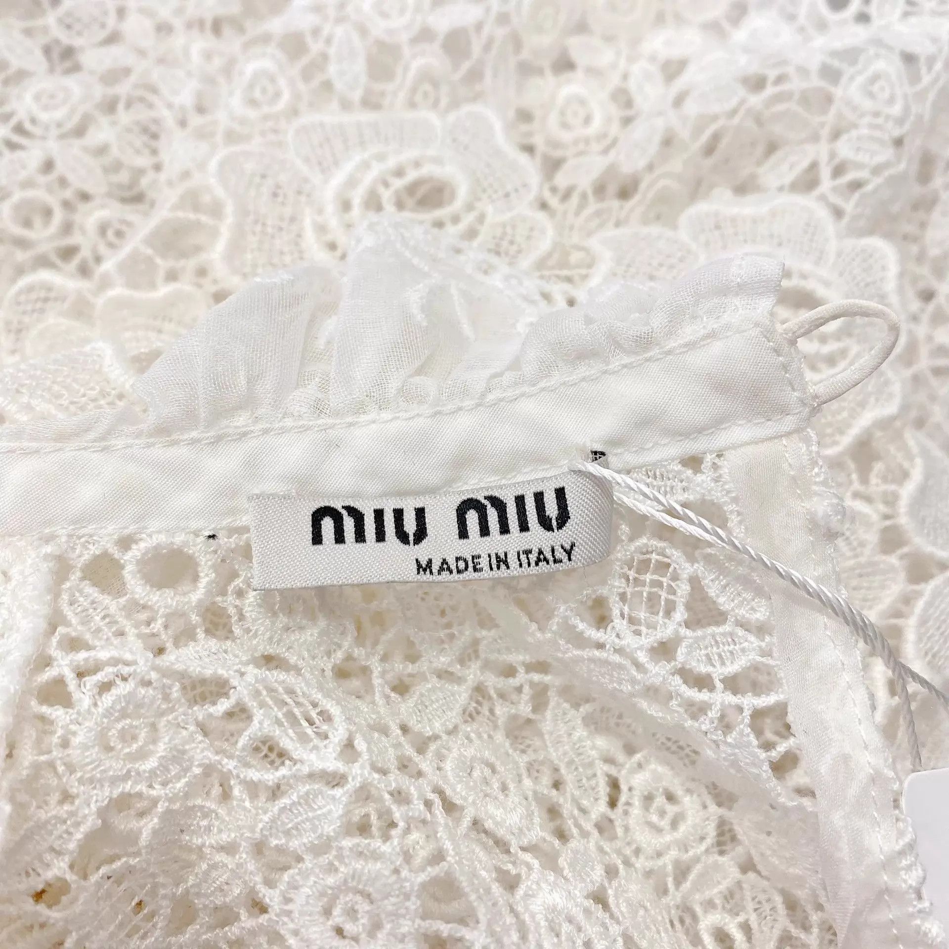 Miu Miu MIU MIU lace short top 42 Size M / US 6-8 / IT 42-44 - 6 Thumbnail
