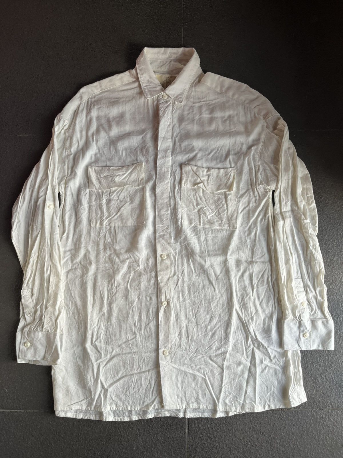GOA Goa Rayon Rockabiliy Shirt Flap Pocket Vintage Style Size US S / EU 44-46 / 1 - 2 Thumbnail
