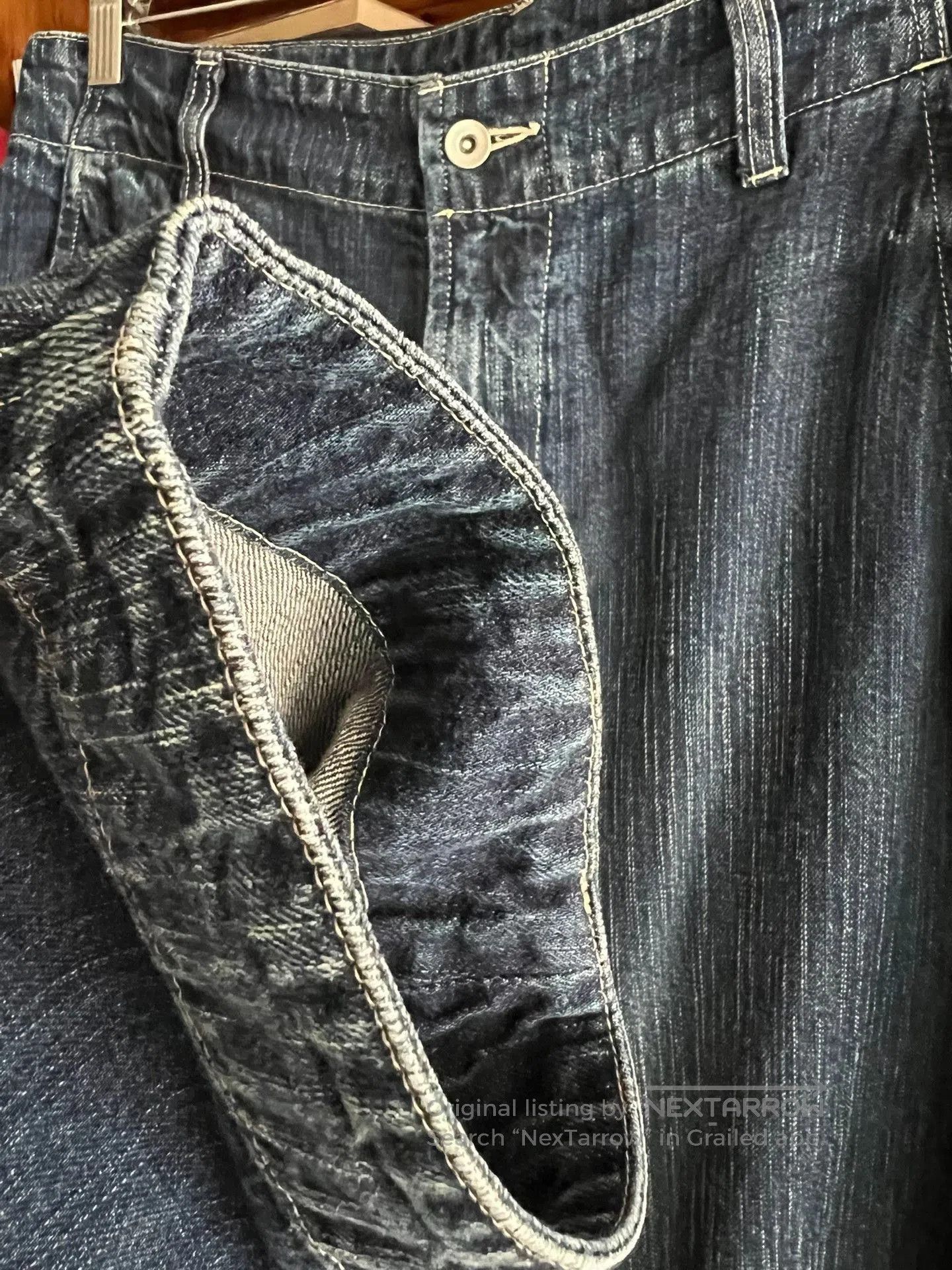 Porter Classic Porter Classic Pocket Denim Pants. Size US 26 / EU 42 - 4 Thumbnail