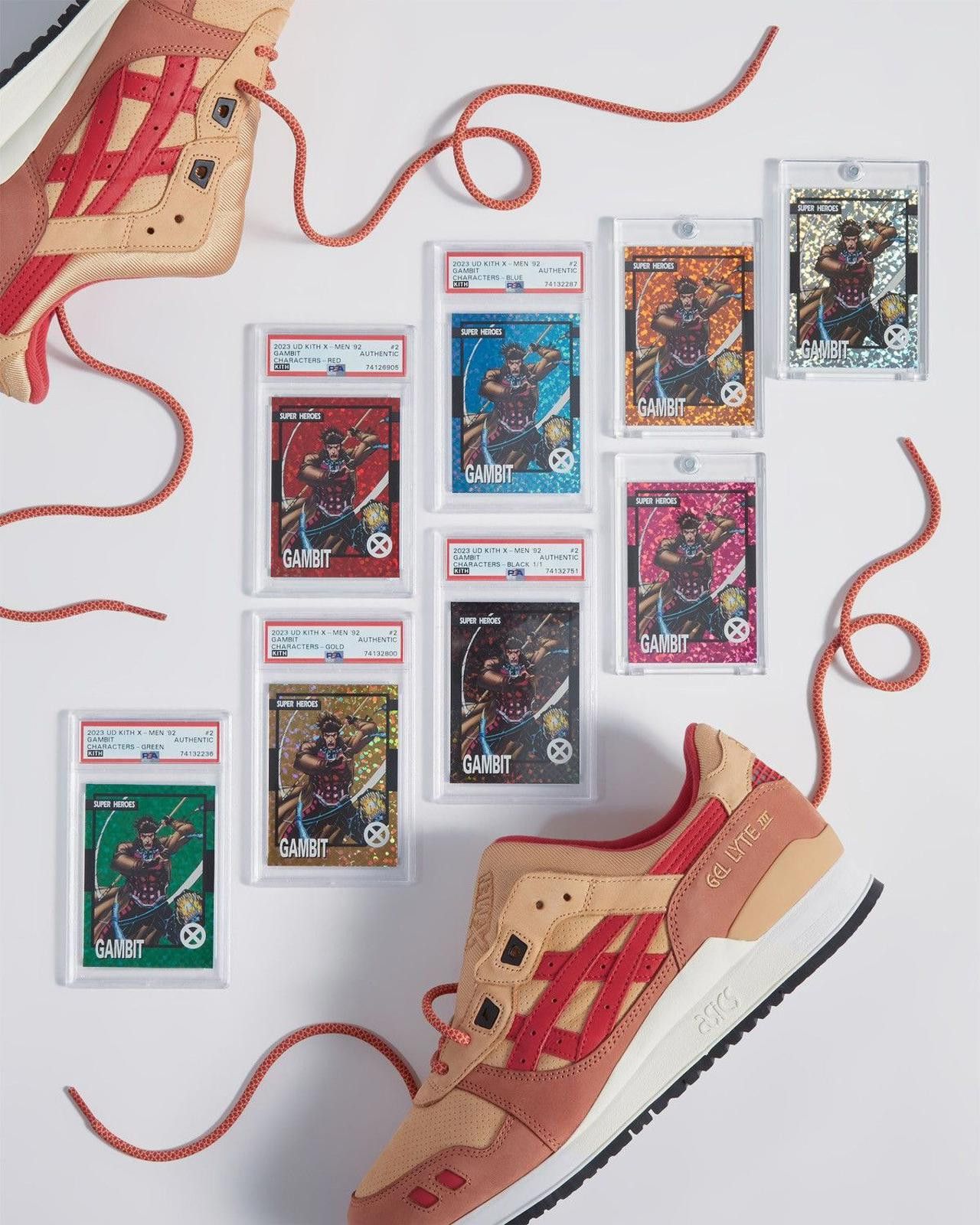 Asics Kith x X-Men x Asics Gel-Lyte III Remastered Size 8.5 Size US 8.5 / EU 41-42 - 5 Thumbnail