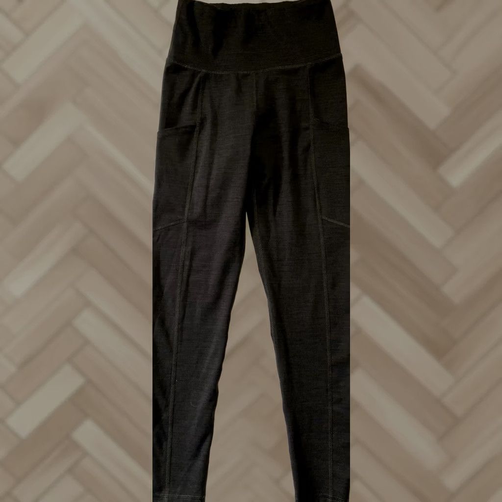 American Eagle Outfitters VINTAGE? American Eagle Leggings Women's Size S Gray Fitness / 28-13 Size 28" / US 6 / IT 42 - 1 Thumbnail