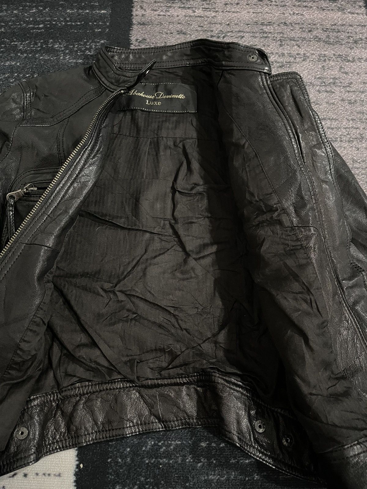 ABAHOUSE Vintage Abahouse Devinette Luxe Leather Jacket Size XS / US 0-2 / IT 36-38 - 9 Thumbnail