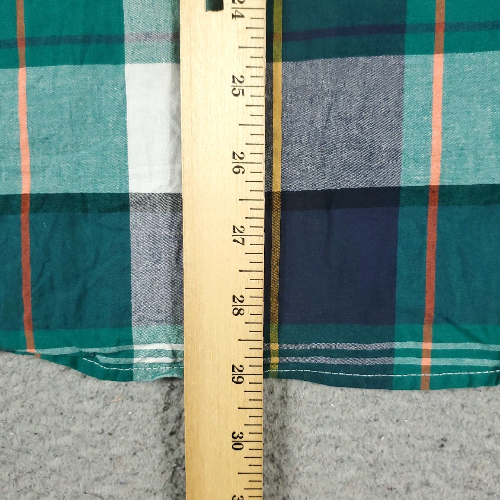 American Eagle Outfitters American Eagle Outfitters Shirt Mens Medium Green Plaid Button-Up Long Sleeve Casual Classic Size US M / EU 48-50 / 2 - 5 Thumbnail