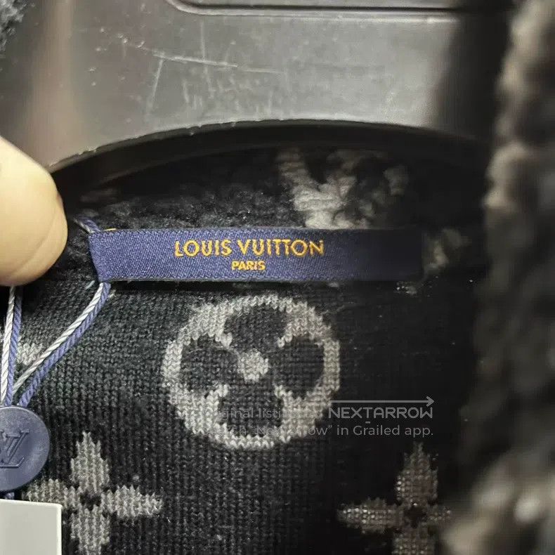 Louis Vuitton Louis Vuitton Latest Black Full Print Jacquard Polar Fleec Size US XS / EU 42 / 0 - 2 Thumbnail