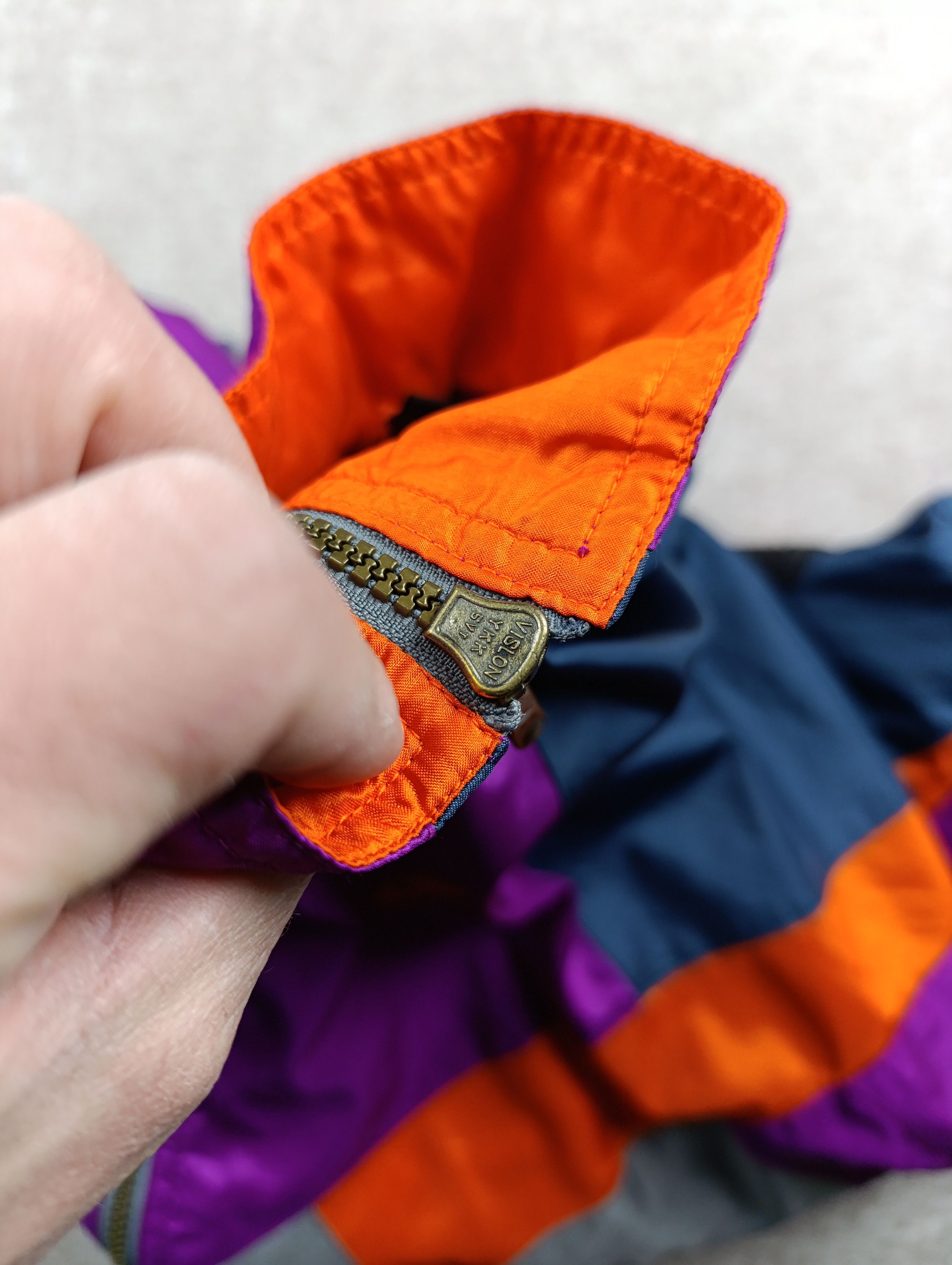 Nike Nike Premier 90s Nylon Jacket Vintage Colourful Windbreaker Size US S / EU 44-46 / 1 - 10 Thumbnail