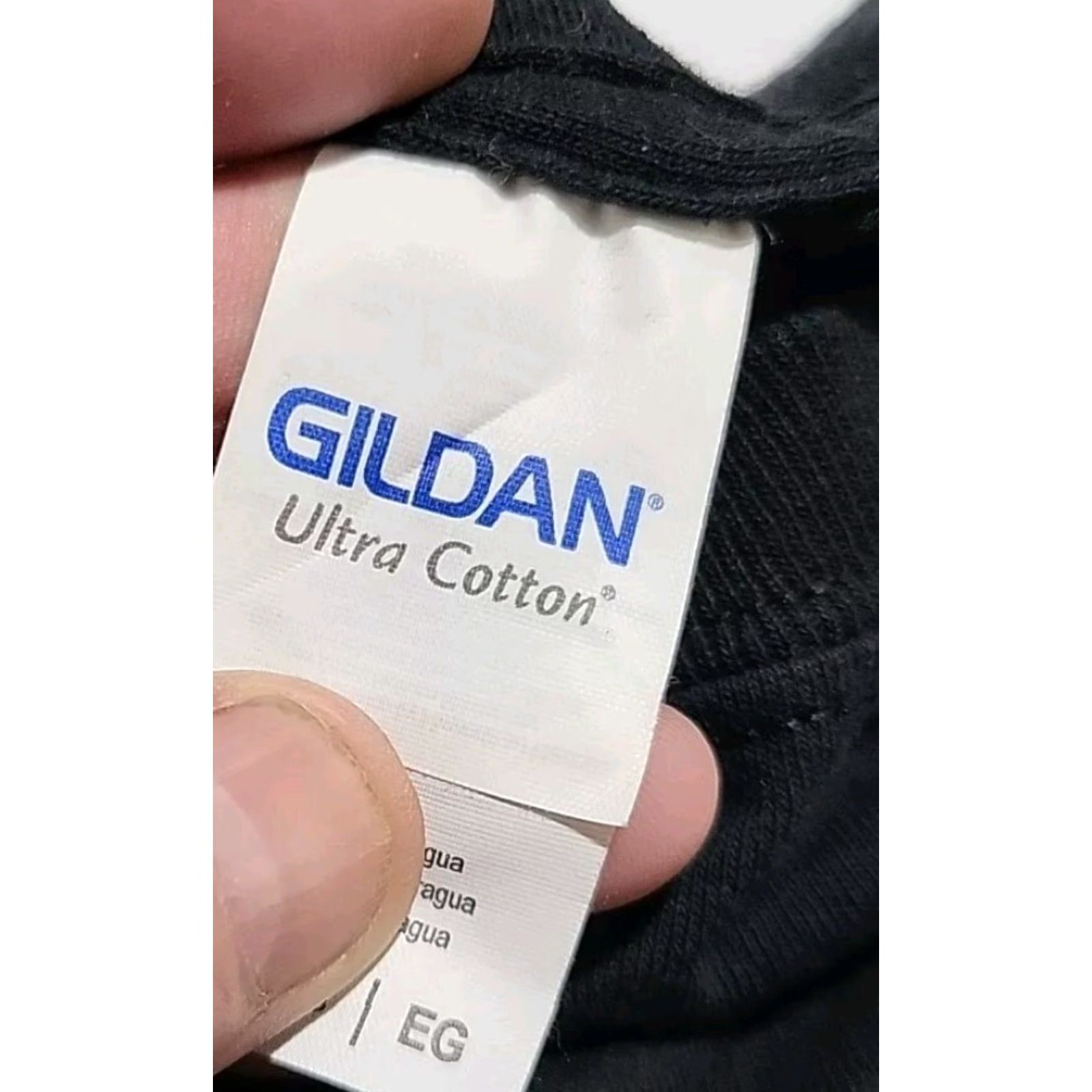 Gildan Gildan Ultra Cotton T-Shirt Men Snowriders Boardshop Graphic Print Crew Neck Long Sleeve XL Black Yellow Ski Snowboard Theme Size US XL / EU 56 / 4 - 7 Thumbnail
