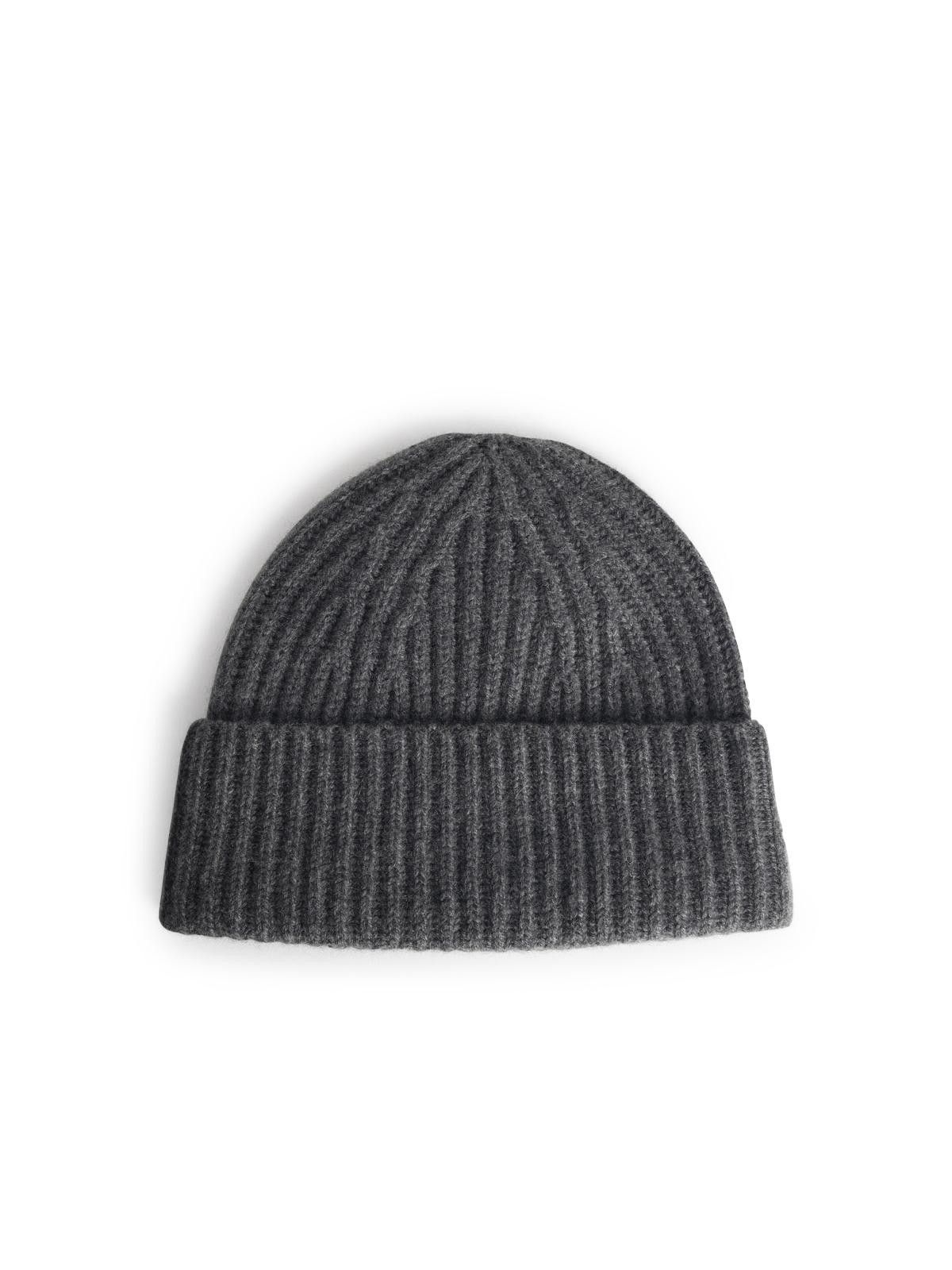 Lisa Yang LISA YANG 'Martigny' Graphite Cashmere Beanie Size ONE SIZE - 1 Thumbnail