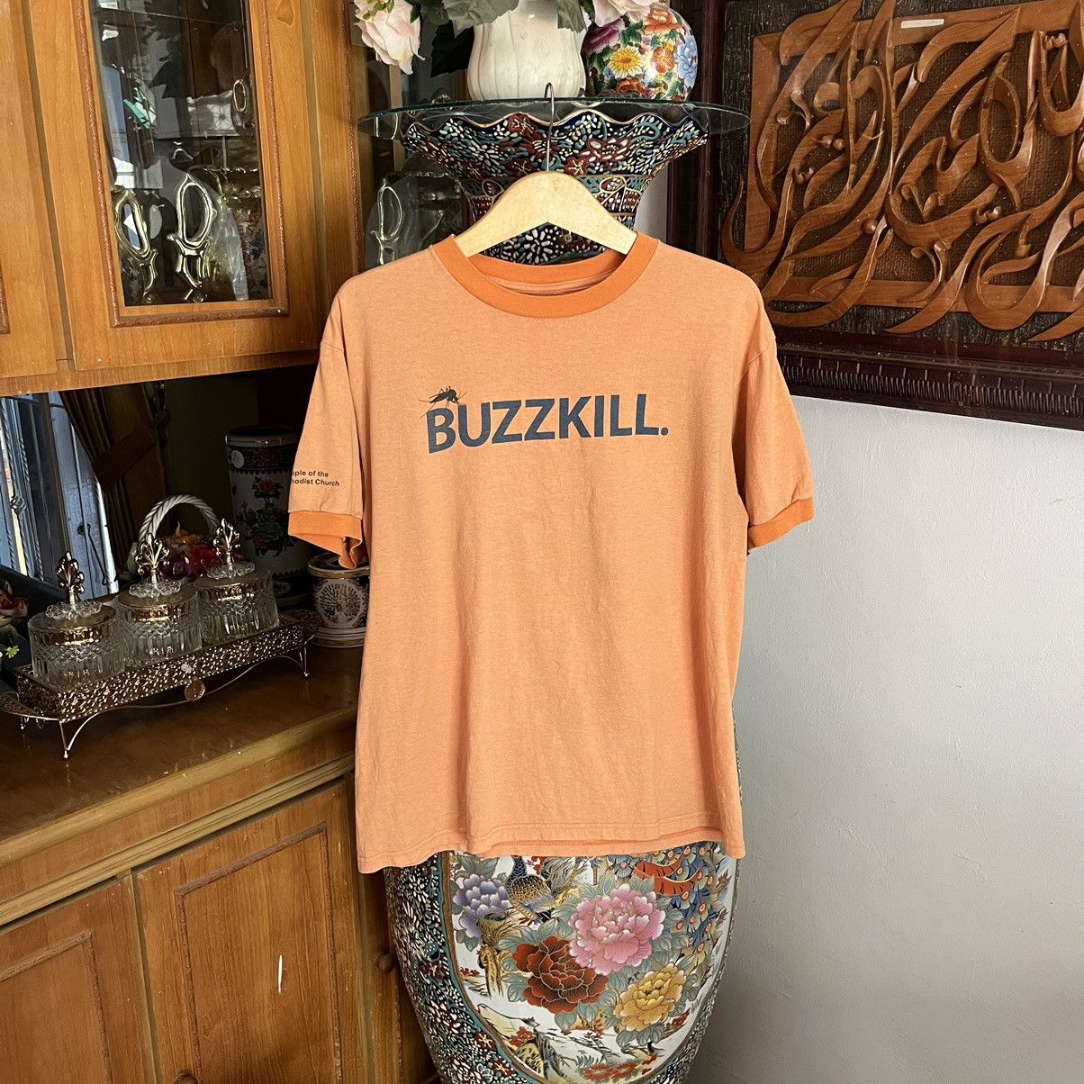 Vintage Vintage Malaria Epidemic ‘Buzzkill’ O ringers Tee Size US S / EU 44-46 / 1 - 1 Thumbnail