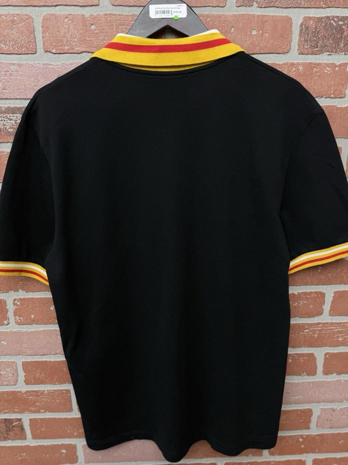Gucci Gucci Polo T Shirt Black/Yellow Size XL $850 Retail Size US XL / EU 56 / 4 - 11 Thumbnail