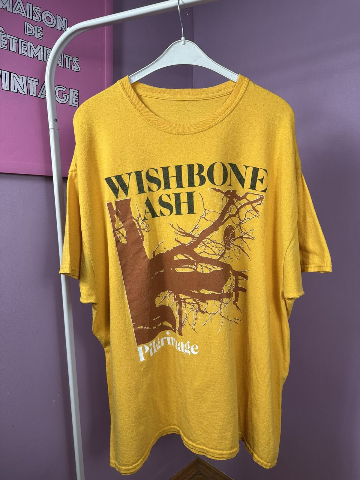 Other Wishbone Ash Pilgrimage Vintage Printed Rock Tee Size US XL / EU 56 / 4 - 11 Thumbnail