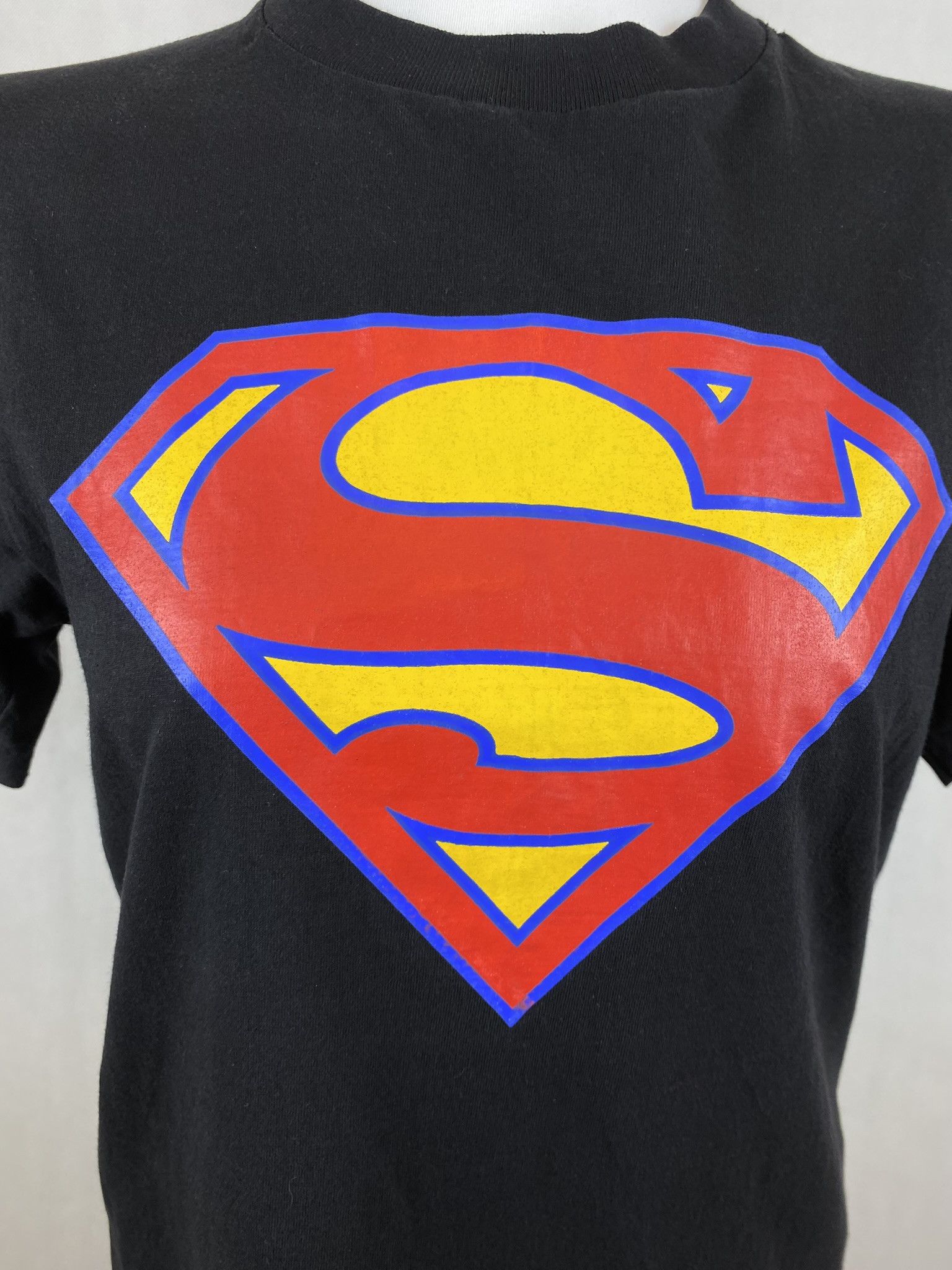 Band Tees × Rap Tees × Vintage superman 80s vintage tshirt movie dc hero rare logo print Size US M / EU 48-50 / 2 - 3 Thumbnail