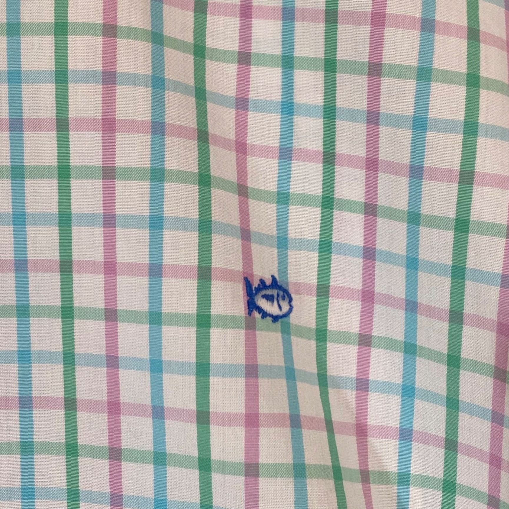 Southern Tide SOUTHERN TIDE Shirt Mens L Multicolor White Blue Plaid Button-Down Casual Classic Size US L / EU 52-54 / 3 - 3 Thumbnail
