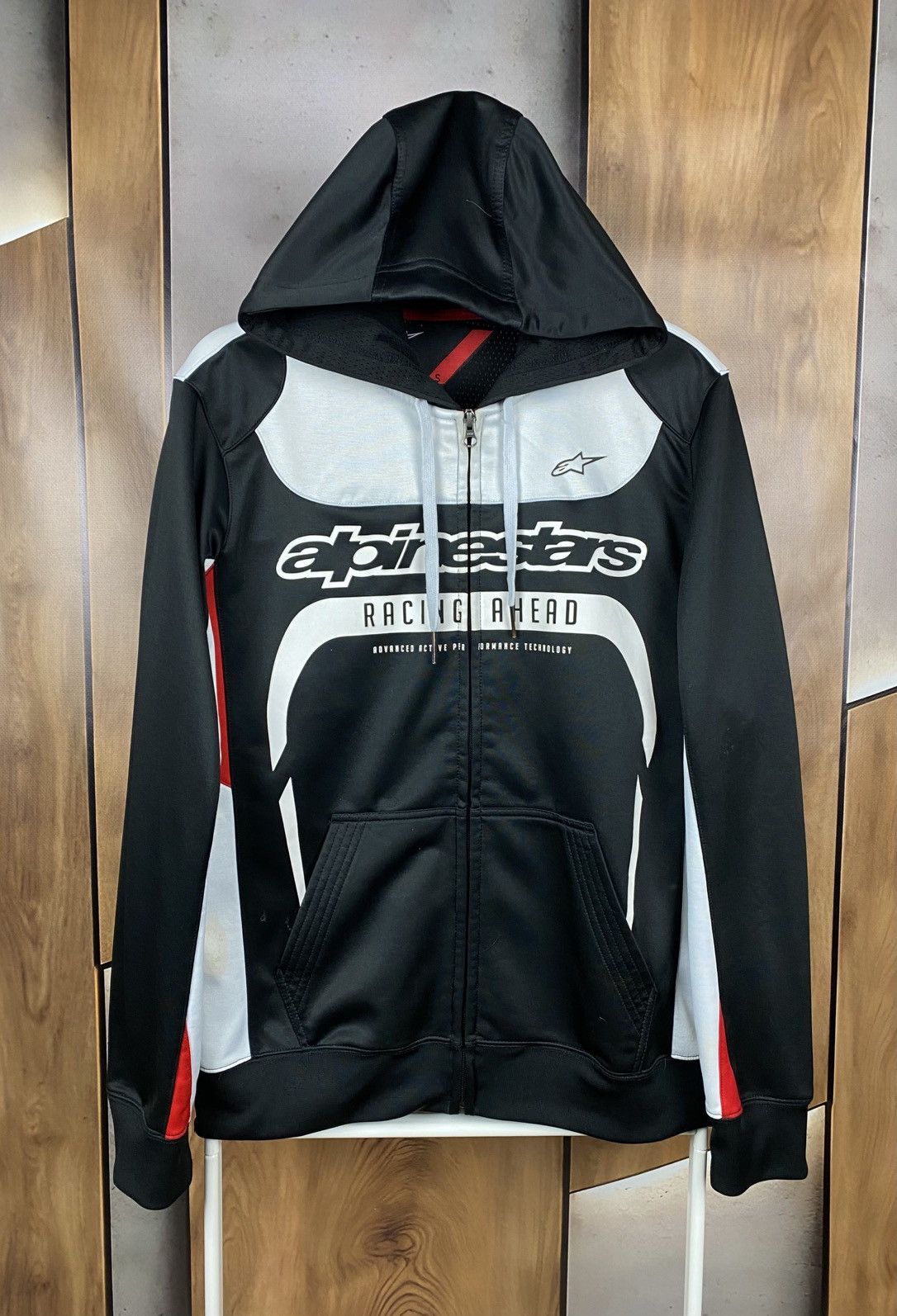 Alpinestars ⛰️Vintage Hoodie Zip-Up Alpinestars Racing Ahead Tee⛰️ Size US S / EU 44-46 / 1 - 1 Thumbnail
