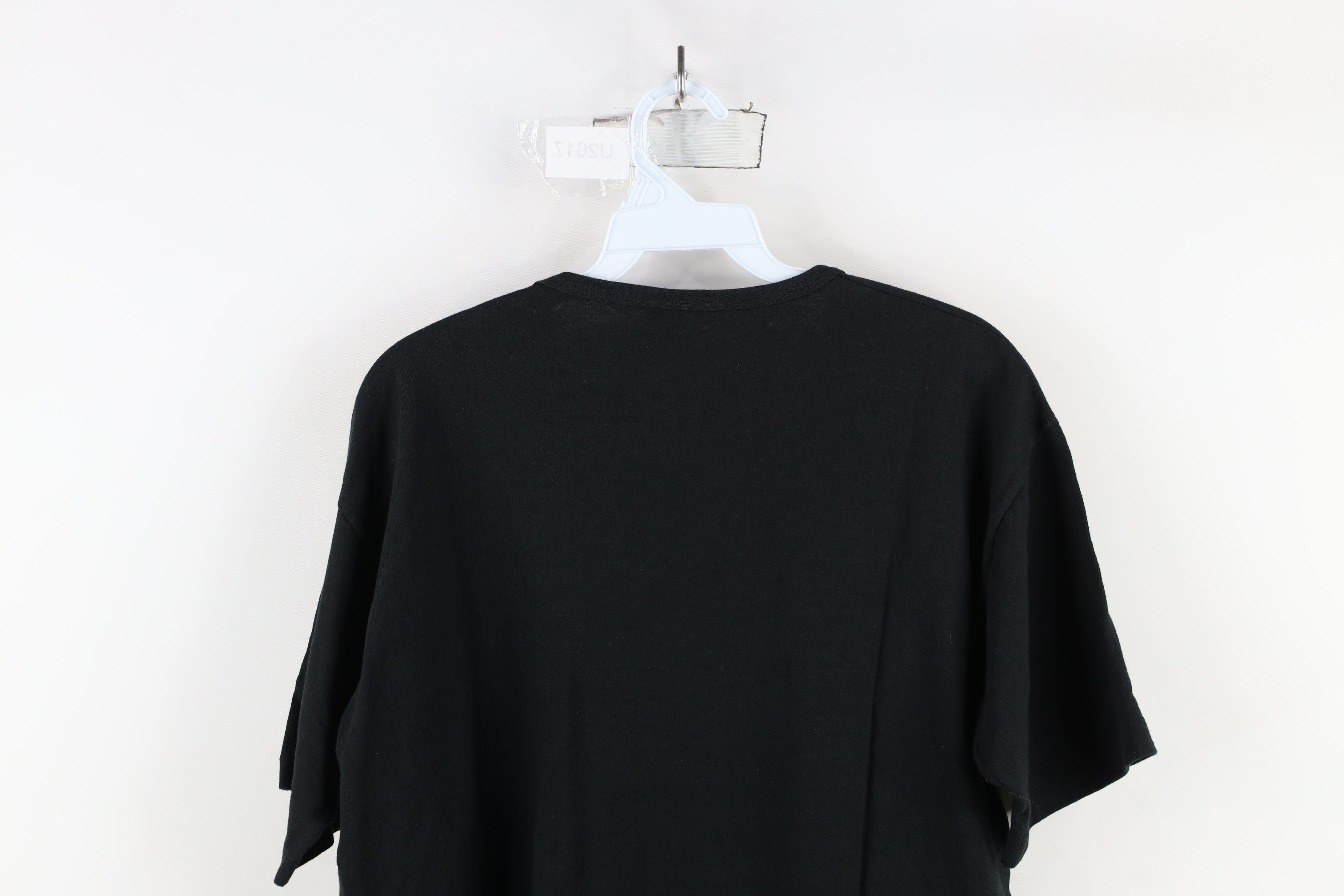 Vintage Vintage 90s Streetwear Short Sleeve T-Shirt Black Cotton USA Size L / US 10 / IT 46 - 11 Thumbnail