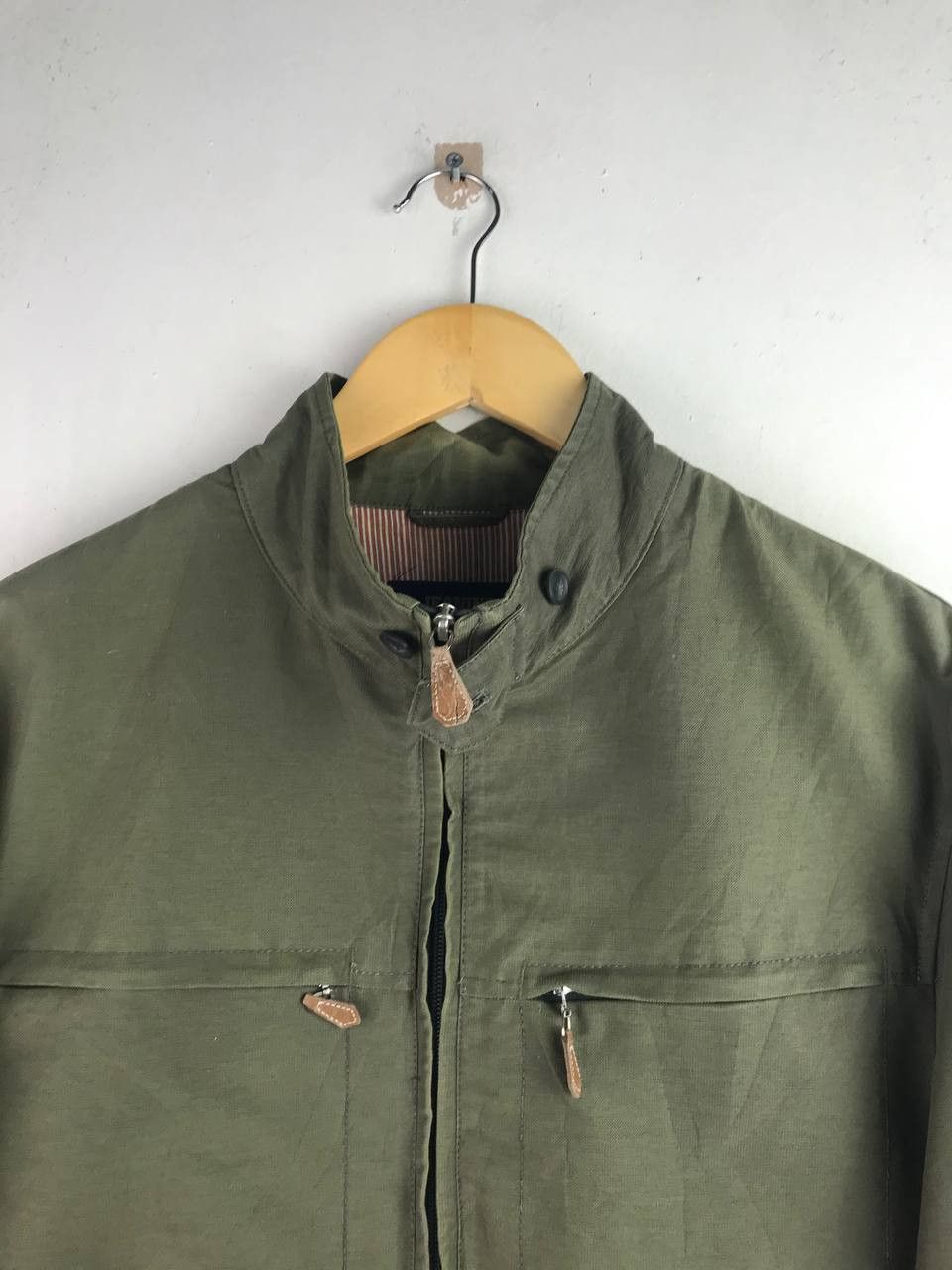 Japanese Brand × Vintage Rare Jeaning Garage army style full zipper jacket Size US M / EU 48-50 / 2 - 3 Thumbnail