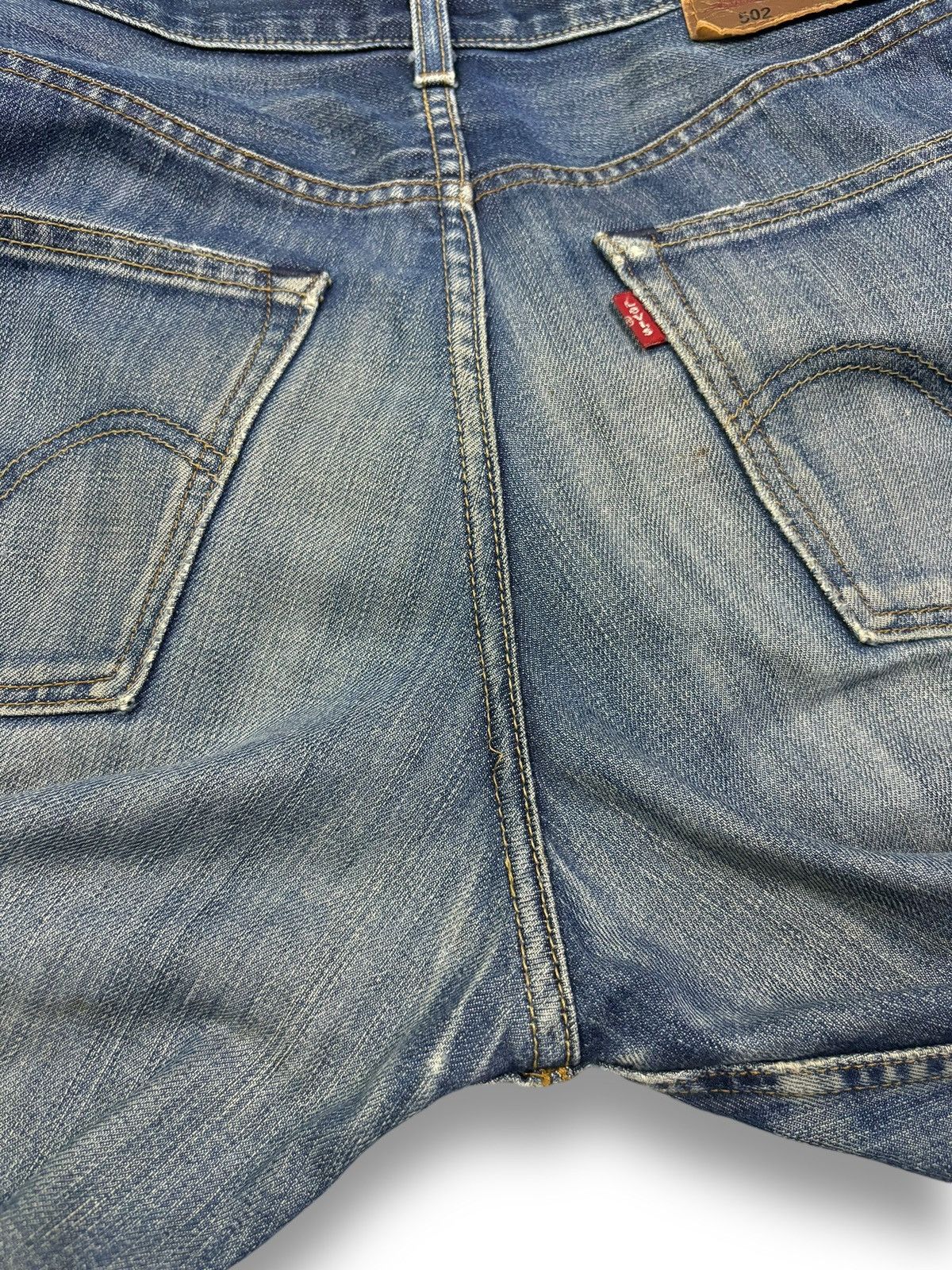 Levi's Vintage Clothing Vintage Levis 502 Mud Wash Straight Leg Distressed Jeans Size US 32 / EU 48 - 15 Thumbnail