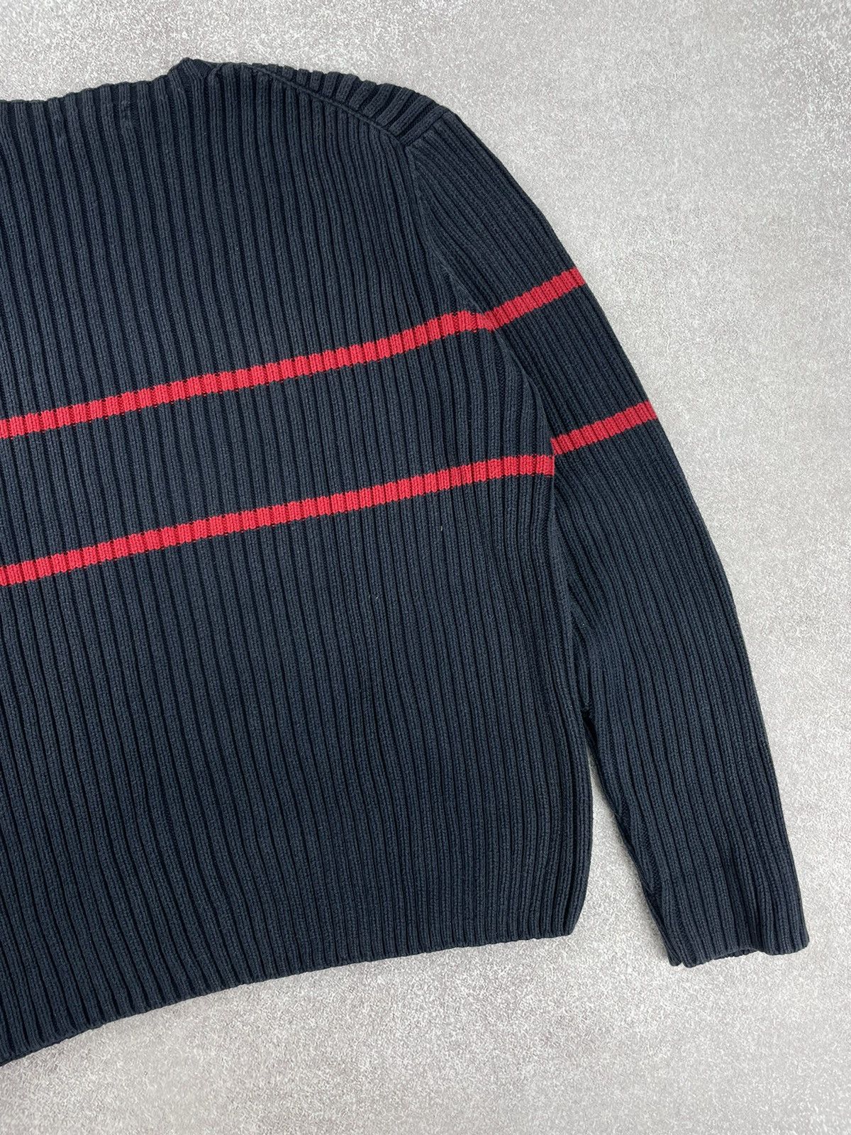 Polo Ralph Lauren × Ralph Lauren × Vintage Vintage Polo Jeans Company Ralph Lauren USA Flag Sweater Size US M / EU 48-50 / 2 - 7 Thumbnail