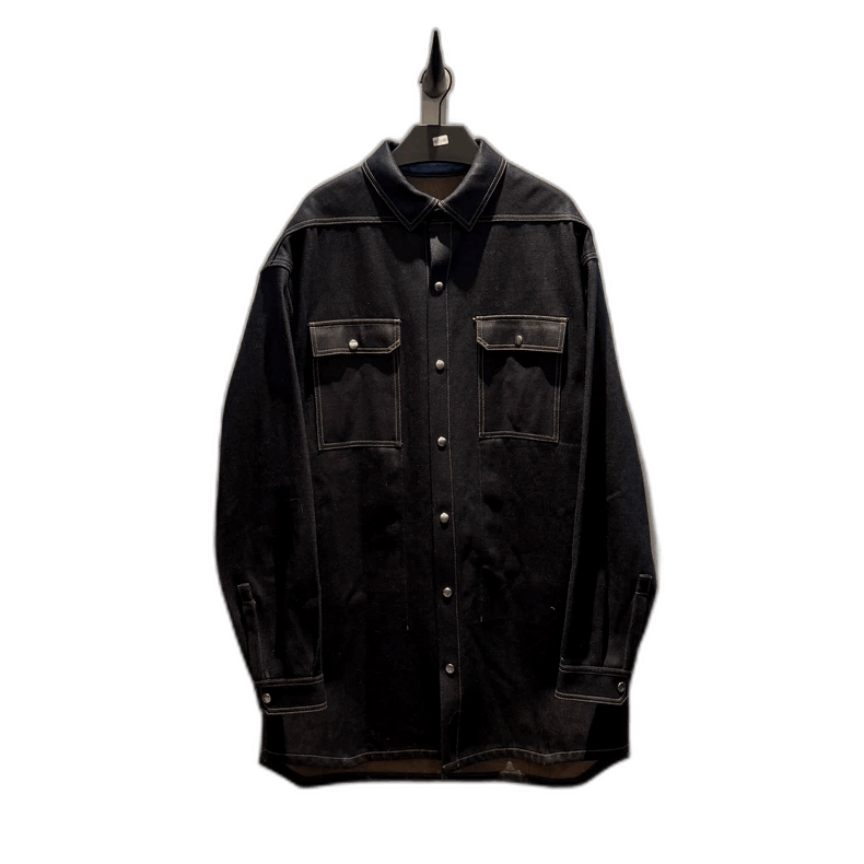 Rick Owens rickowens denim jacket for sale-2508 Size US L / EU 52-54 / 3 - 1 Thumbnail