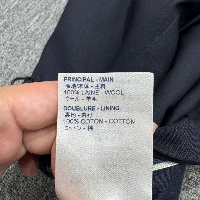 Louis Vuitton Louis Vuitton Navy blue wool slacks pants 2501-Nextarrow Size US 40 / EU 56 - 6 Thumbnail