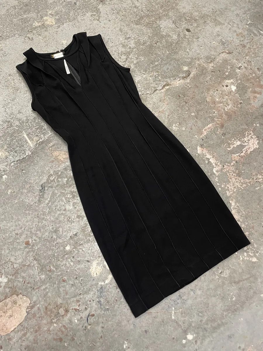 Designer × Vintage 2000s Plein Sud Back Zip Lined Minimalist Dress Size M / US 6-8 / IT 42-44 - 8 Thumbnail