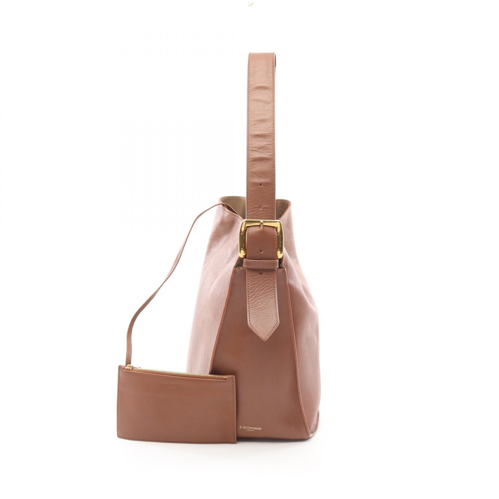 Other J&m Davidson Quiver Leather Bucket Bag Leather Shoulder Bag in Brown, Women's
