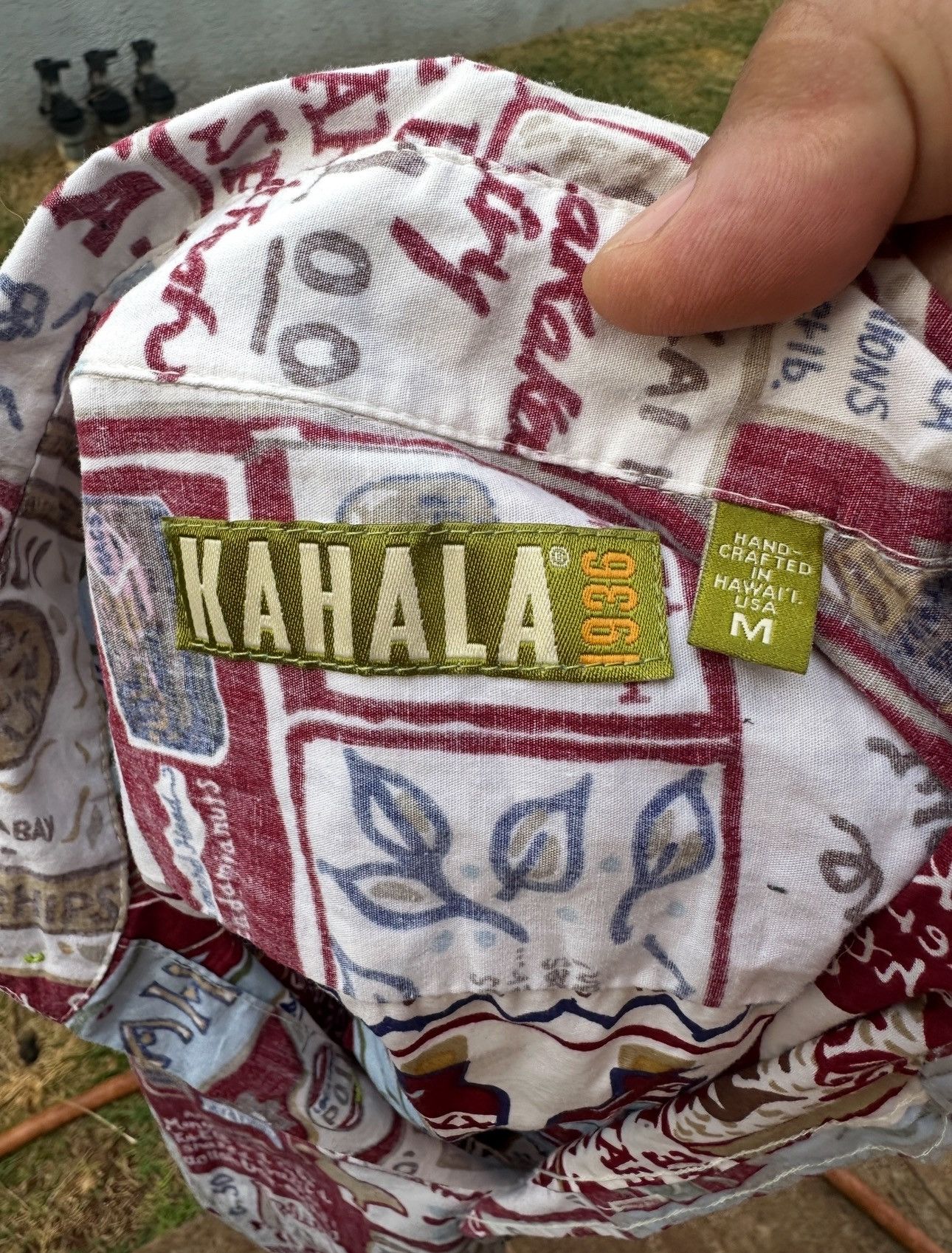 Kahala PreOwned Kahala Hawaiian Print Multicolored Men's M Size US M / EU 48-50 / 2 - 4 Thumbnail