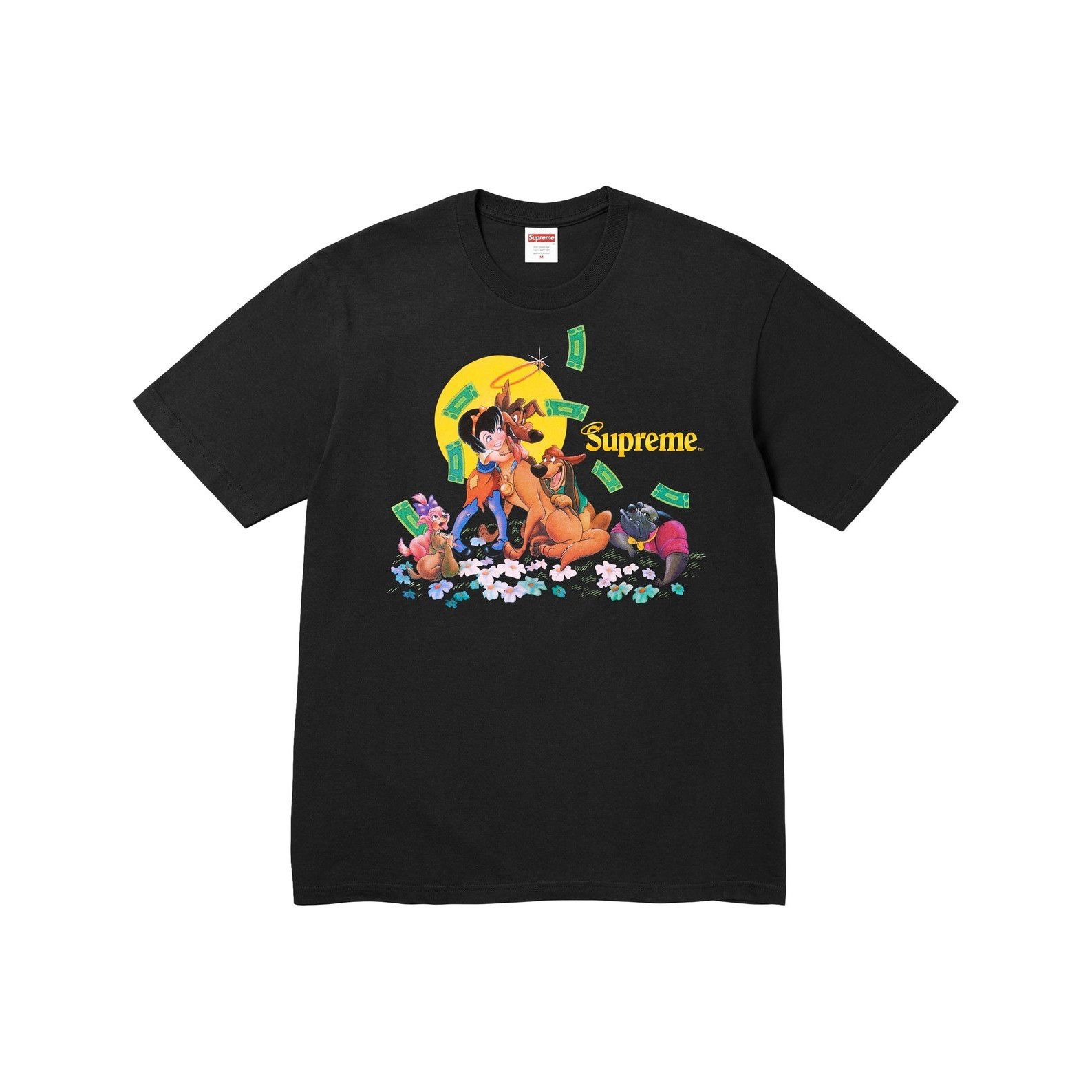 Supreme Supreme All Dogs Go To Heaven Graphic T-Shirt Size M Size US M / EU 48-50 / 2 - 1 Thumbnail
