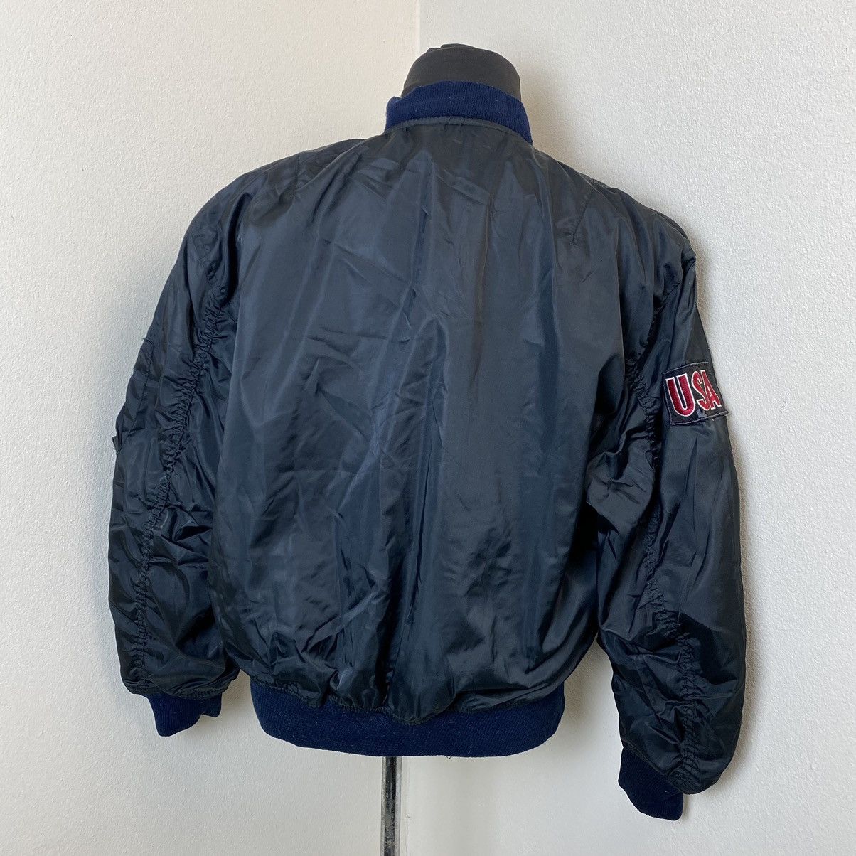 Vintage Jacket Fly Intermediate Vintage 90s MA 1 Fly Bomber