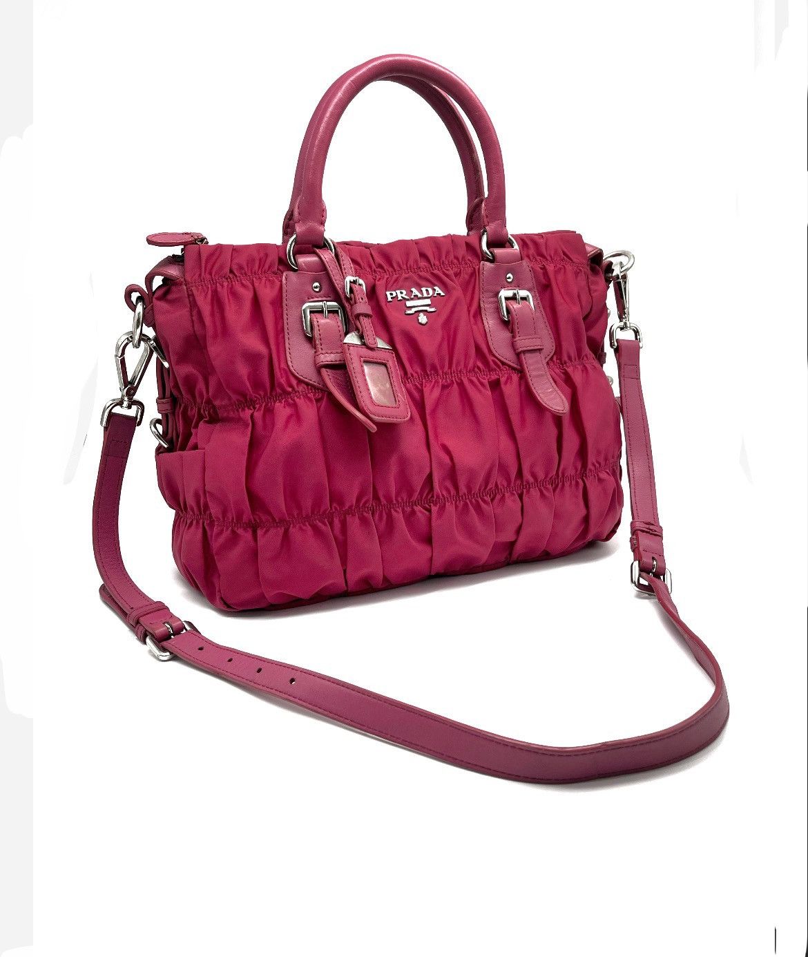 Prada Authentic PRADA Gaufre Shoulder Bag Size ONE SIZE - 1 Thumbnail