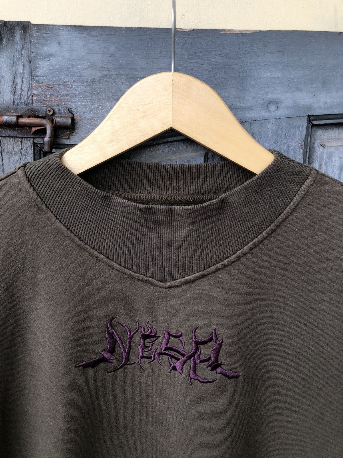 If Six Was Nine Peacebird Street Bat Devil Night Explore Darkness Embroidery Size M / US 6-8 / IT 42-44 - 5 Thumbnail