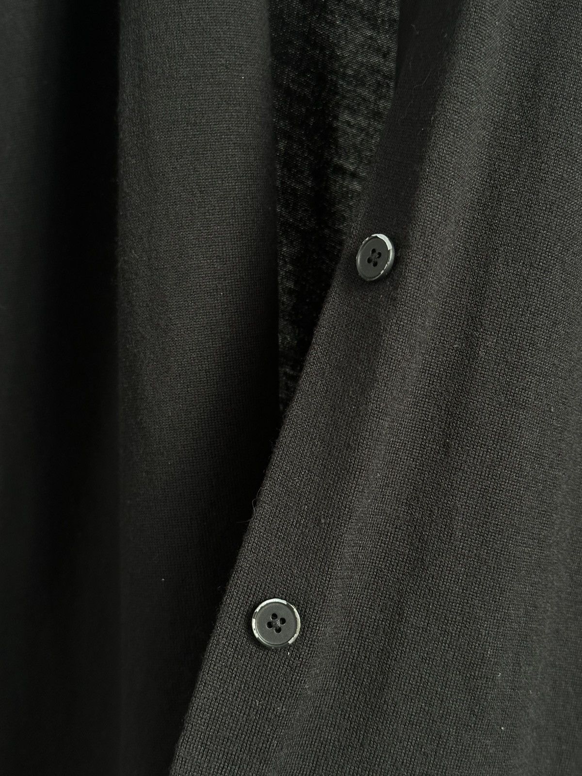 Alexander Wang Alexander Wang Black Wool Cardigan Avant Garde Sweater Size S / US 4 / IT 40 - 7 Thumbnail