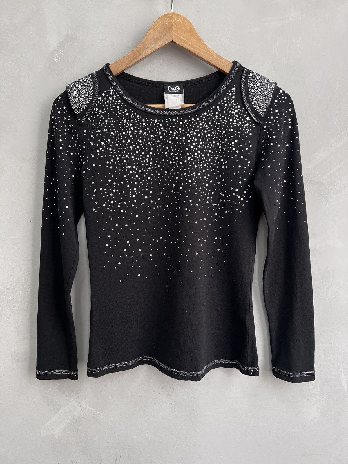 Dolce & Gabbana × Hysteric Glamour hystericglamour style Strass dolce gabbana longsleeve tee Size L / US 10 / IT 46 - 1 Thumbnail