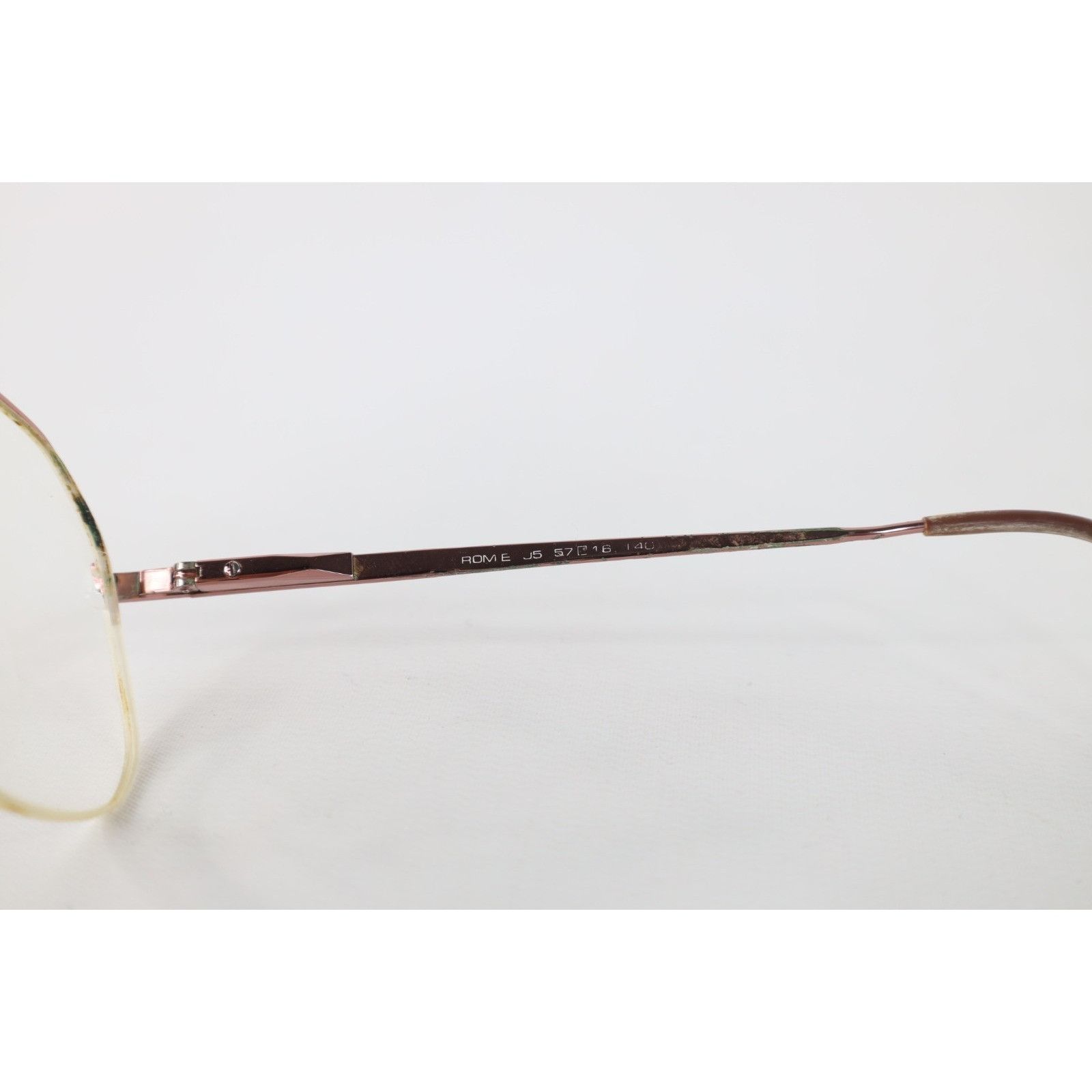 Vintage Vintage Caravaggio Eyewear Half Frame Aviator Eyeglasses Size ONE SIZE - 7 Thumbnail
