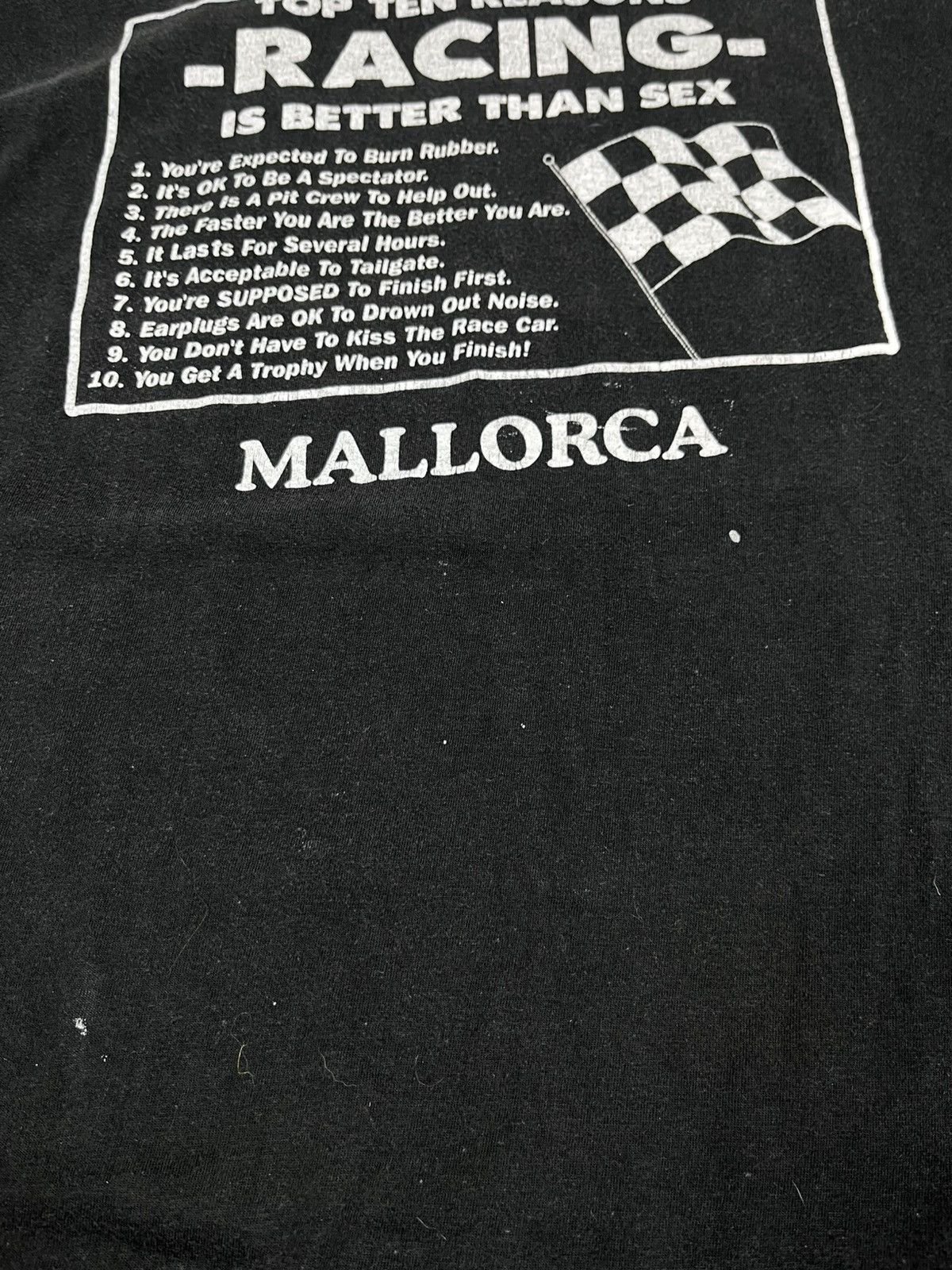 Vintage Vintage Faded Mallorca Racing Logo T Shirt size Xl Size US XL / EU 56 / 4 - 5 Thumbnail