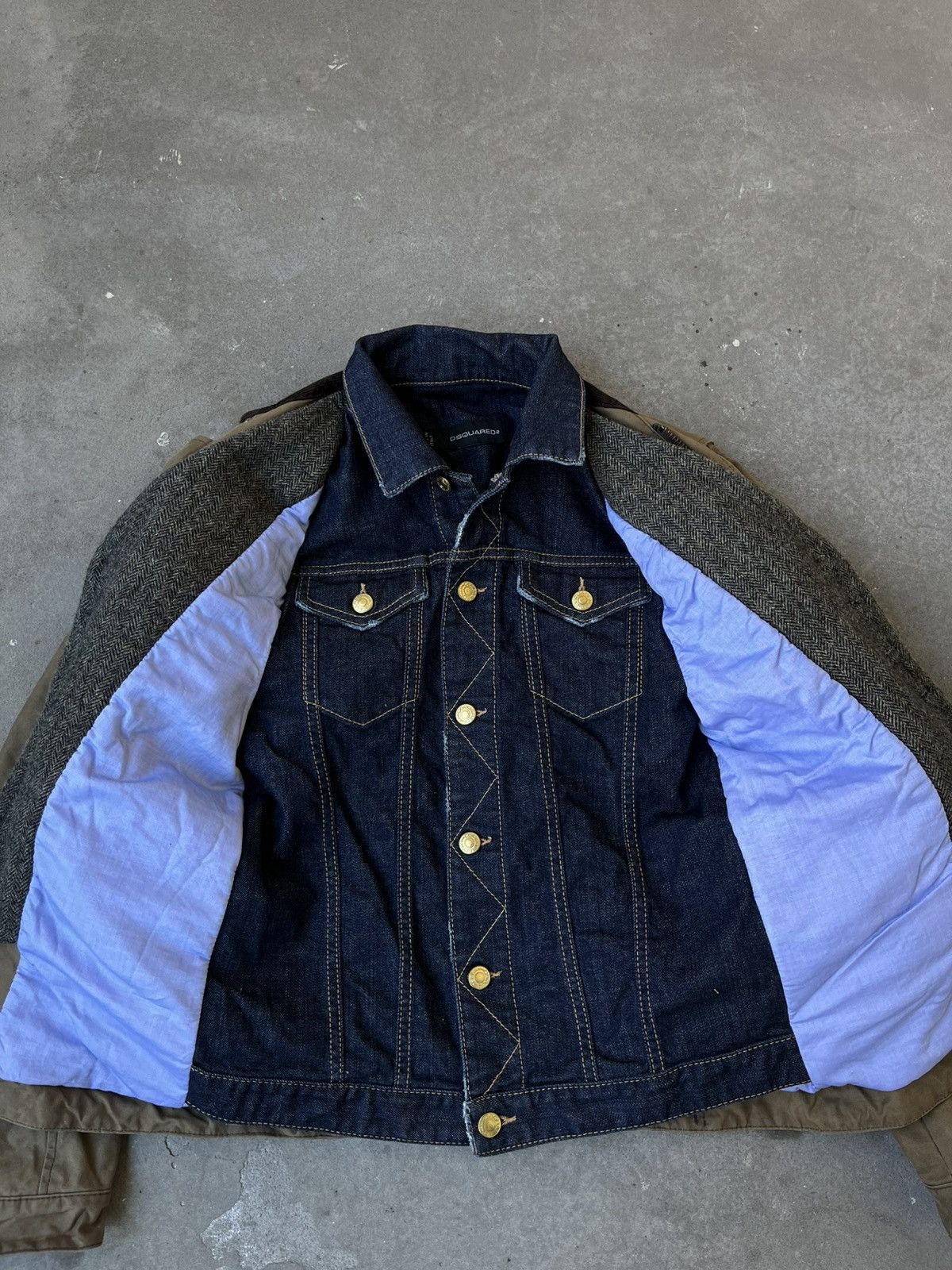 Dsquared2 Dsquared2 FW12 triple layered waxed jacket Size US S / EU 44-46 / 1 - 6 Thumbnail