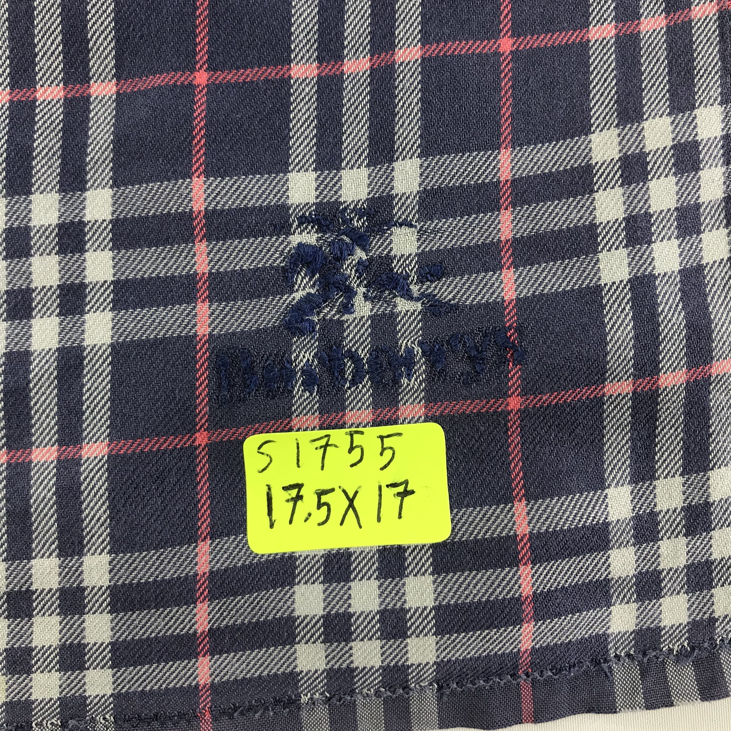 Burberry × Vintage Burberry Bandana / Handkerchief / Neckerchief - S1755 Size ONE SIZE - 5 Thumbnail