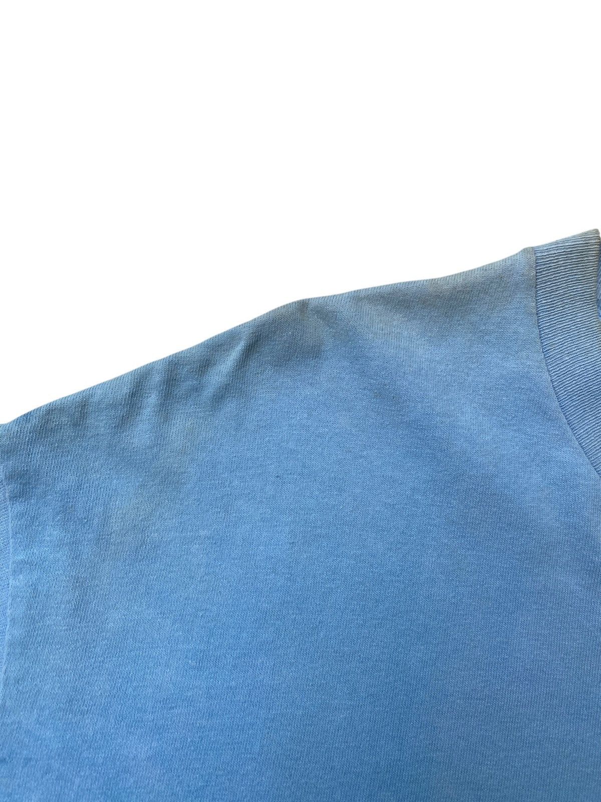 Anime VINTAGE 2002 DRAGON BALL Z TRIO SAIYAN TEE BABY BLUE Size US L / EU 52-54 / 3 - 8 Thumbnail