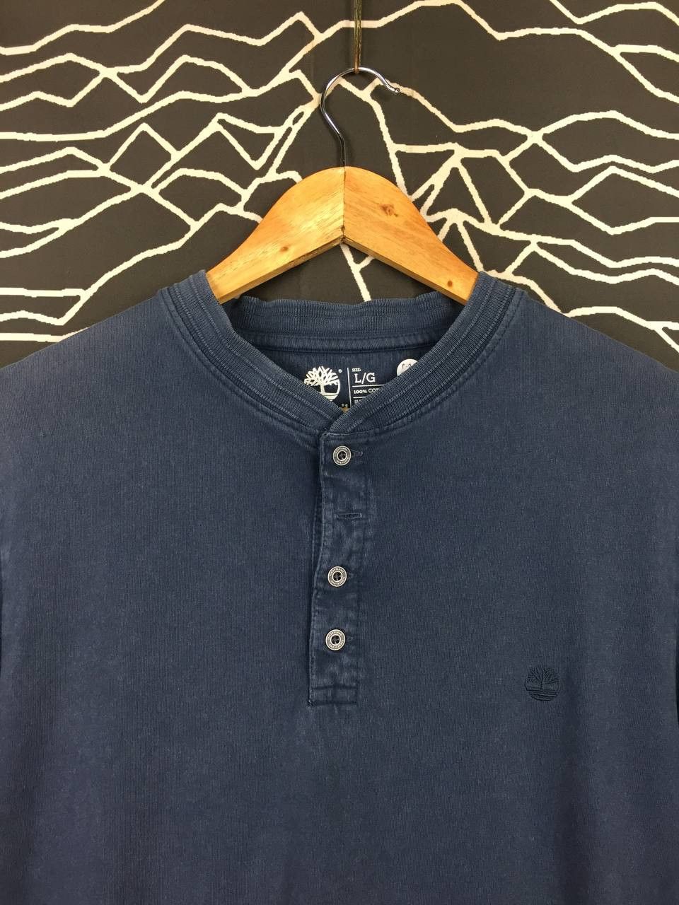 Timberland Timberland Small Logo Long Sleeve Slim Fit Henley Tee Size US L / EU 52-54 / 3 - 3 Thumbnail