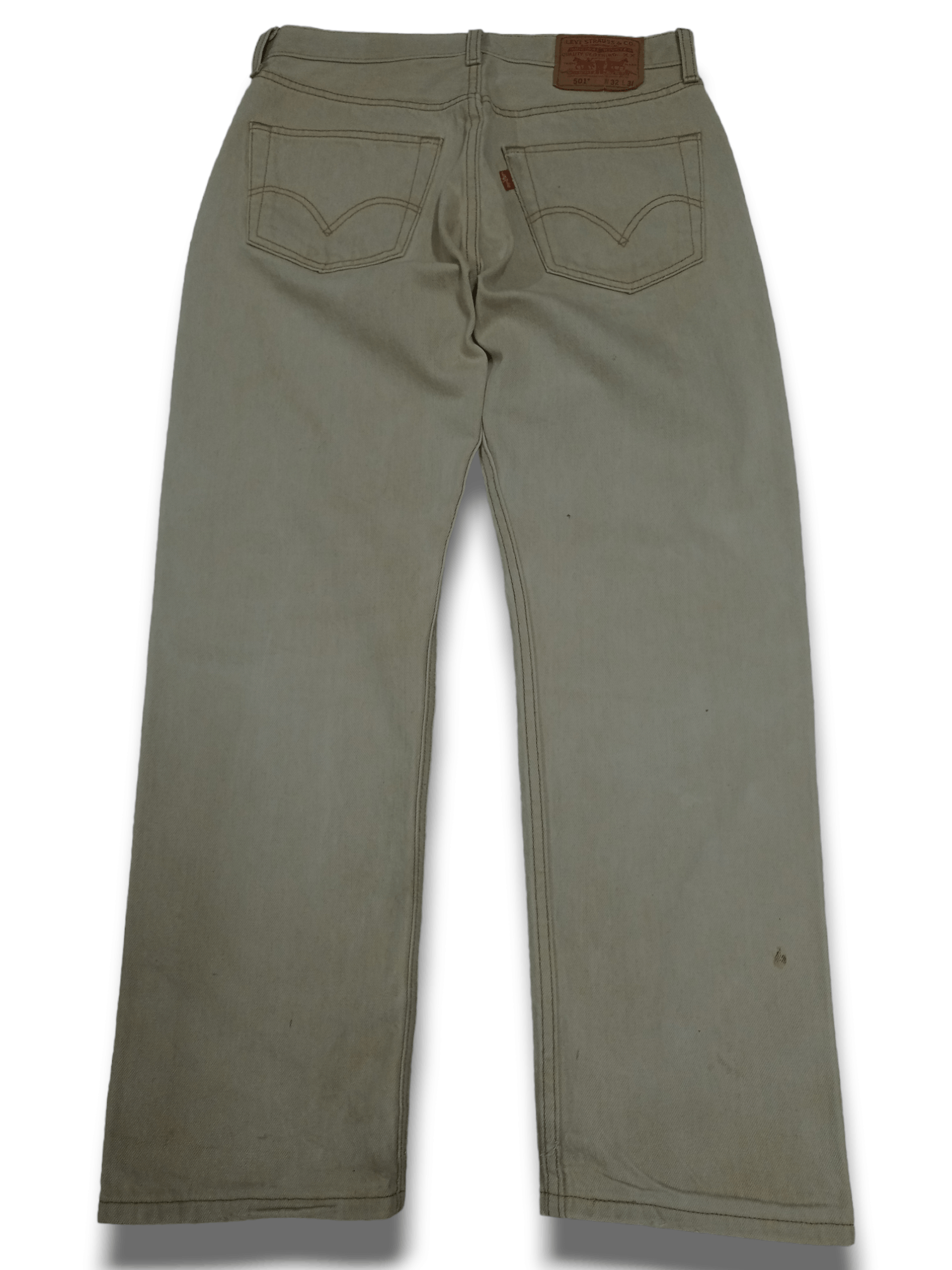Levi's × Levi's Vintage Clothing Vintage 90s Levis 501 Distressed Loose Jeans Size US 31 - 2 Thumbnail