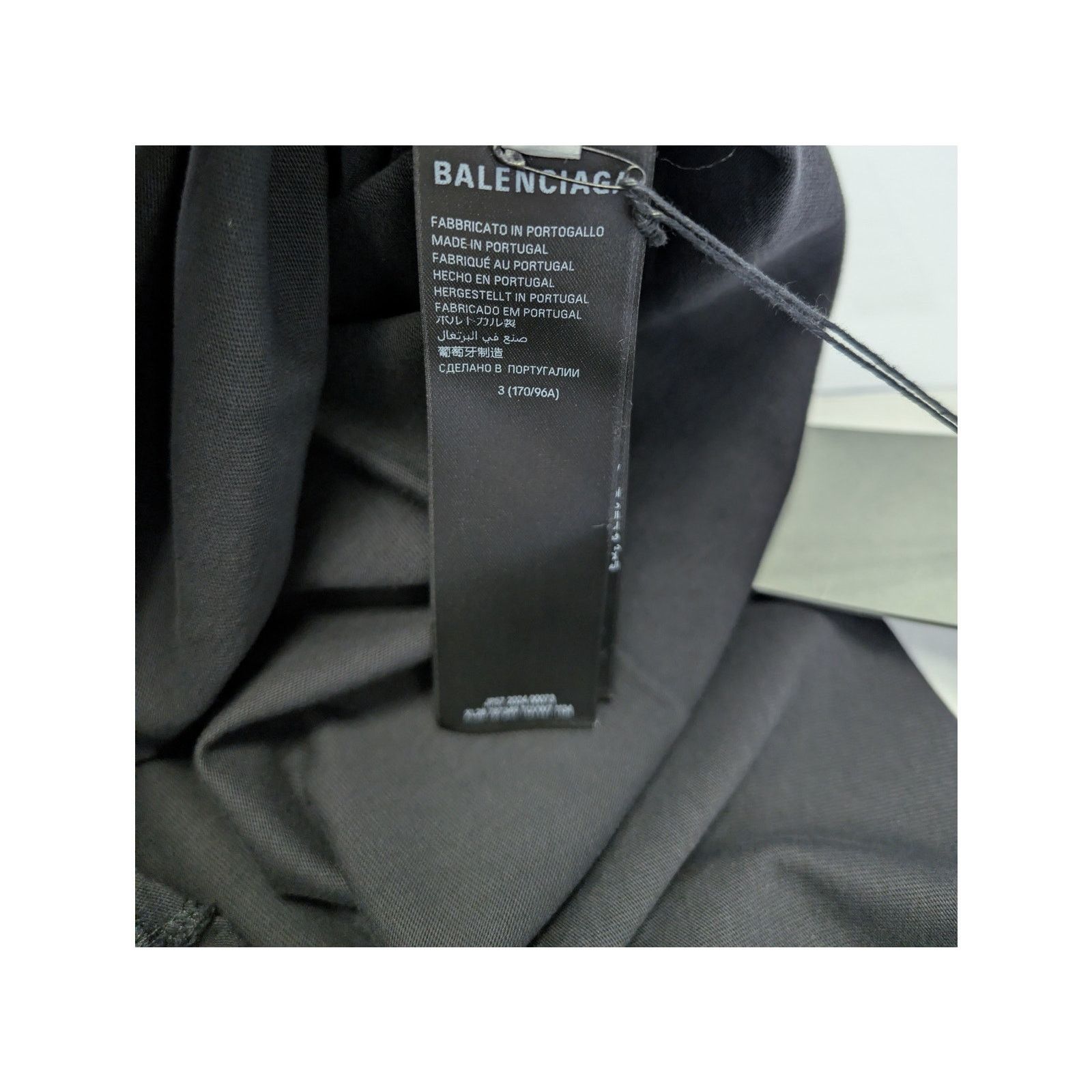 Balenciaga o1rshd1 Q:2 / Vintage Burning Unity Oversized Jersey T-Shirt Size US XL / EU 56 / 4 - 16 Thumbnail