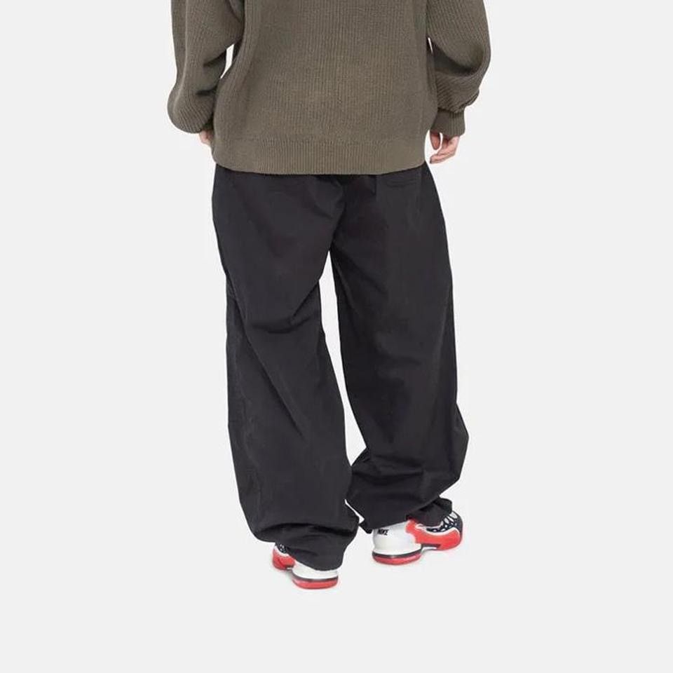 Stussy Stüssy Washed Black Nyco Over Trousers | Grailed