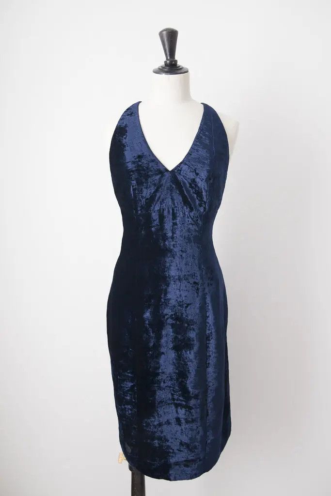 1970's velvet dress