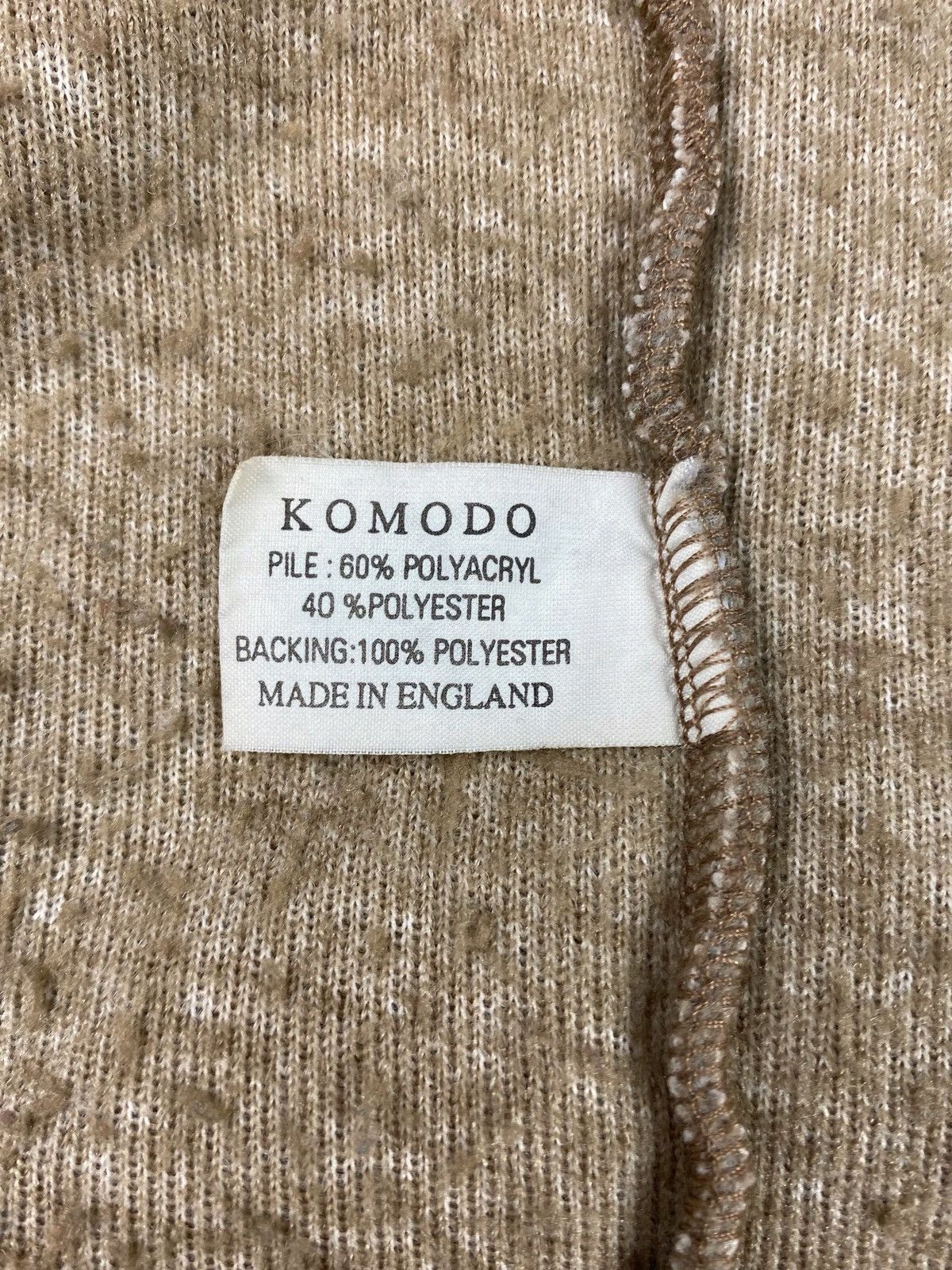 Vintage 1990’s Vintage Komodo London Boxy Deep Pile Sherpa Fleece Size US L / EU 52-54 / 3 - 20 Thumbnail