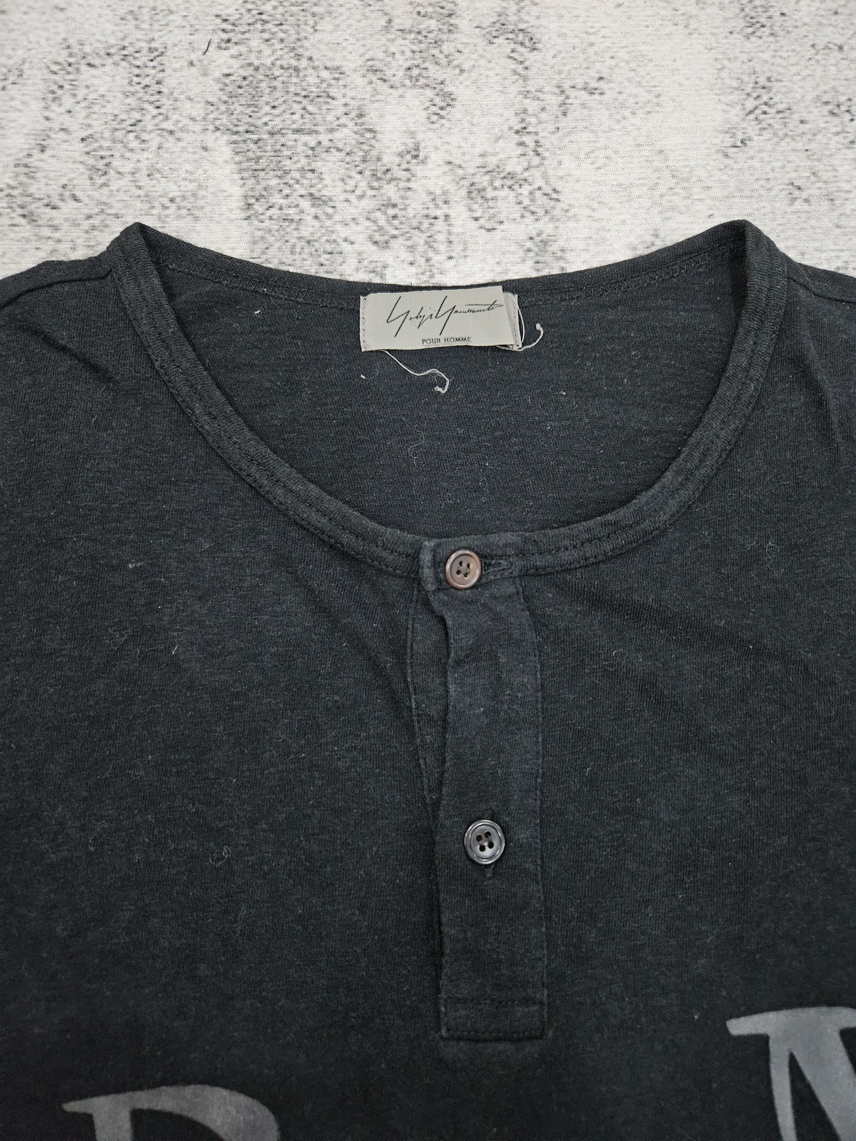Yohji Yamamoto 2016 Yohji Yamamoto Pour Homme Corporate Mother Fuxxker Top Size US L / EU 52-54 / 3 - 7 Thumbnail