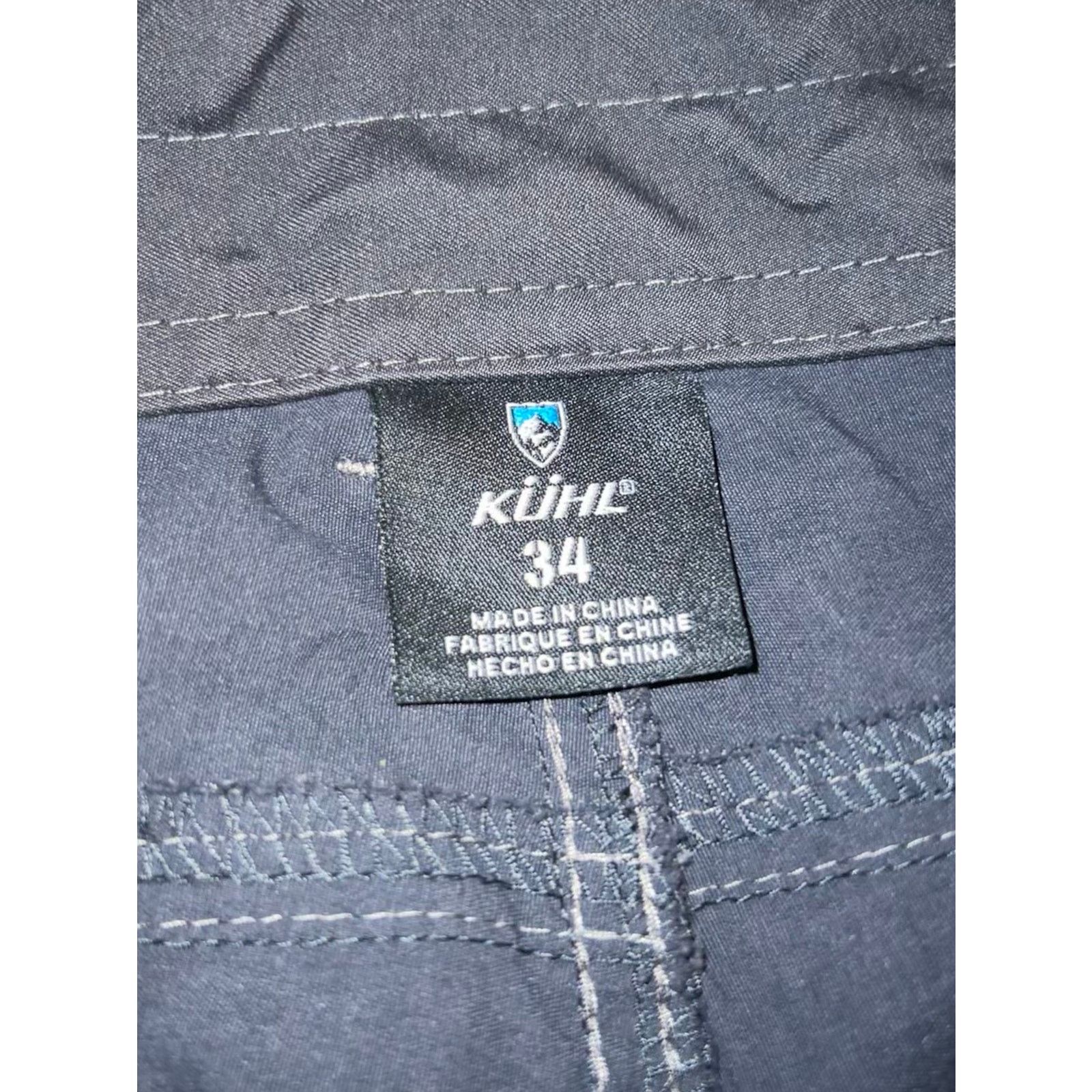Kuhl KUHL Rambler Men’s Shorts Size 34 Ink Black 10” Inseam Size US 34 / EU 50 - 3 Thumbnail