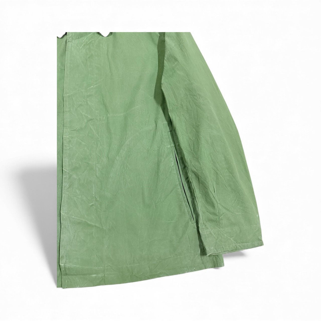 Dries Van Noten Dries Van Noten PU Waterproof Olive Green Field Jacket Size US M / EU 48-50 / 2 - 12 Thumbnail