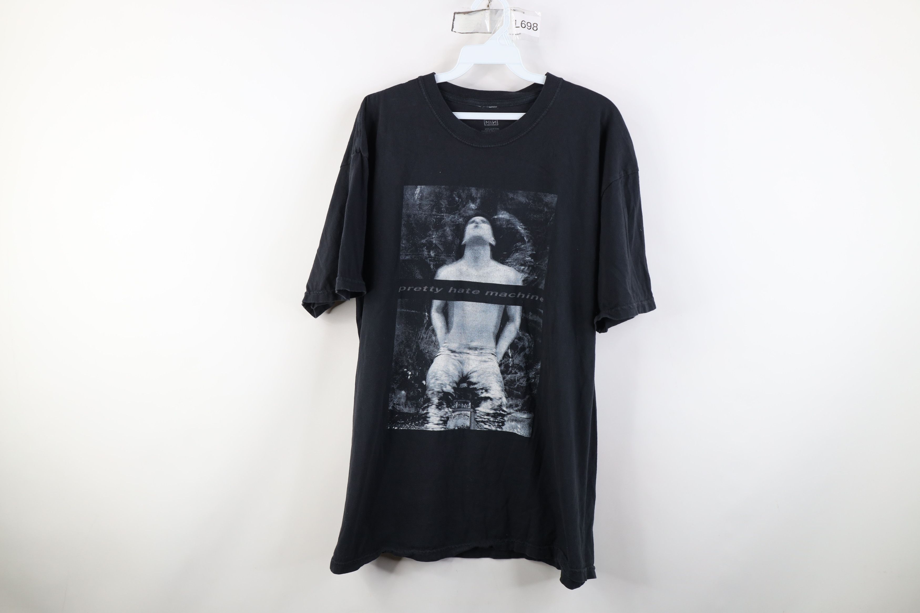 Vintage Vintage Retro Y2K Machine Nine Inch Nails Band T-Shirt NIN Size US XL / EU 56 / 4 - 1 Thumbnail