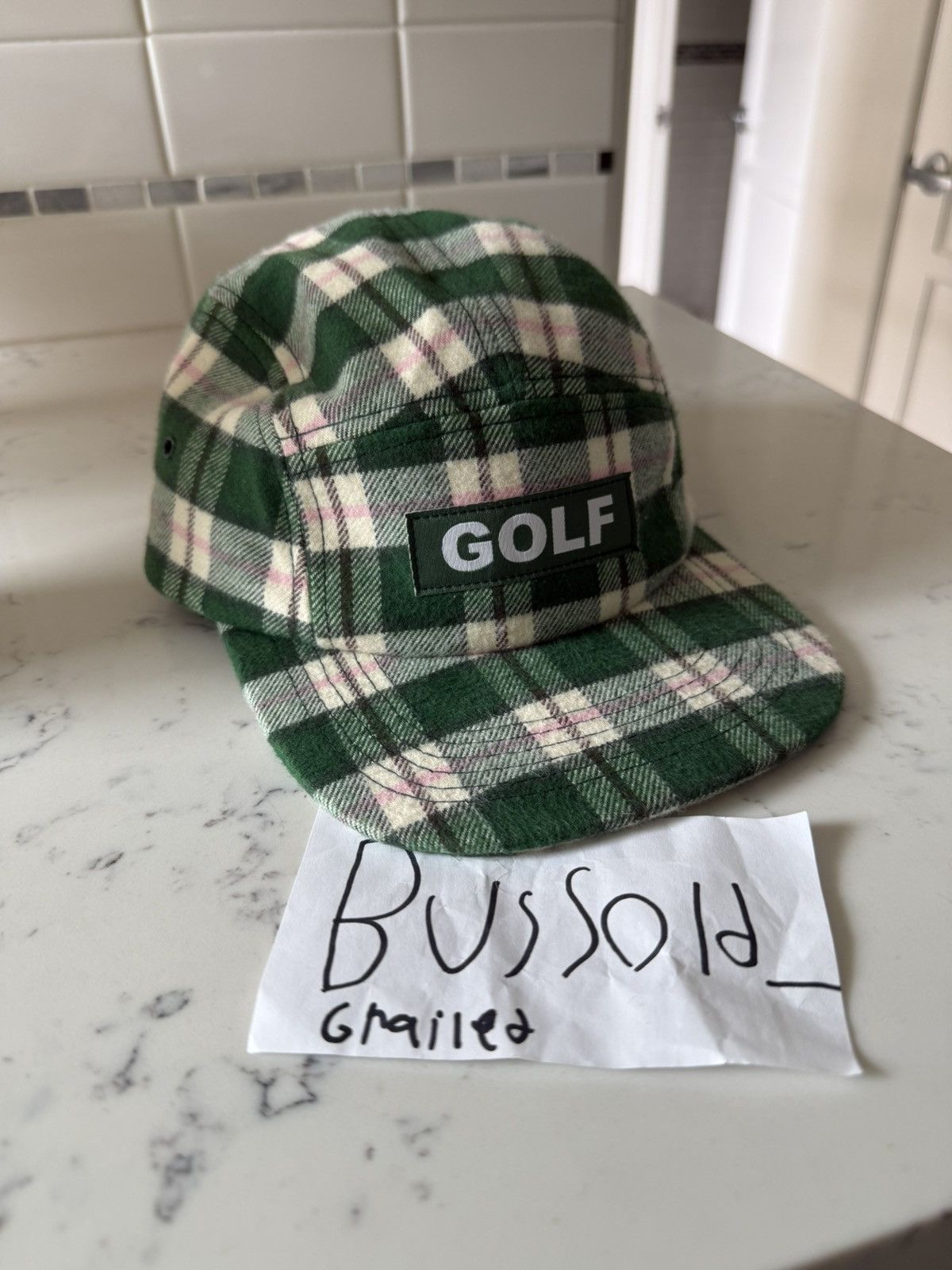 Golf Wang Golf Wang Plaid Cap Size ONE SIZE - 1 Thumbnail